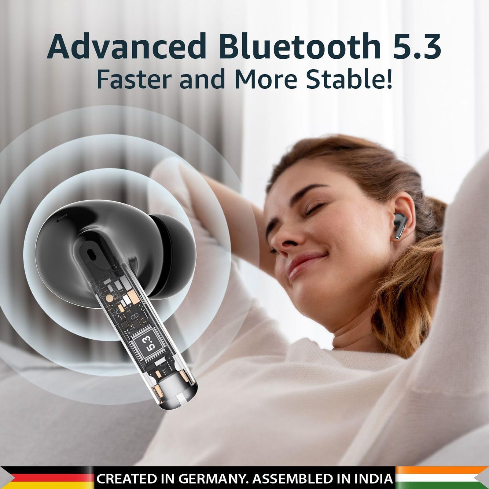 BLAUPUNKT BTW09 AIR TWS Earbuds (IPX4 Sweat & Water Resistant, Turbovolt Charging, Black)_4