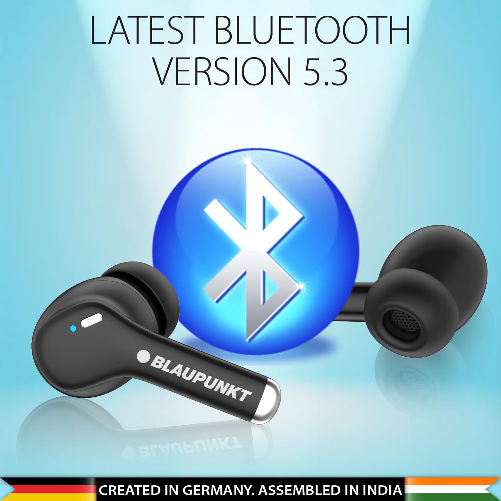 Blaupunkt BTW100 Xtreme TWS Earbuds with Adaptive Noise Cancellation (Turbovolt Charging, Black)_4