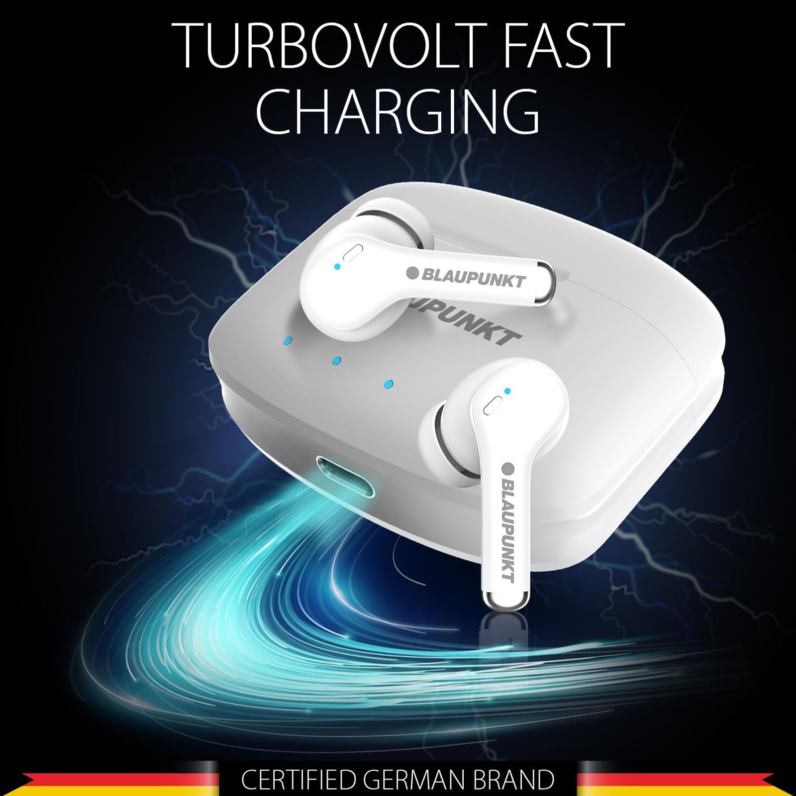 Blaupunkt BTW100 Xtreme TWS Earbuds with Adaptive Noise Cancellation (Turbovolt Charging, White)_7