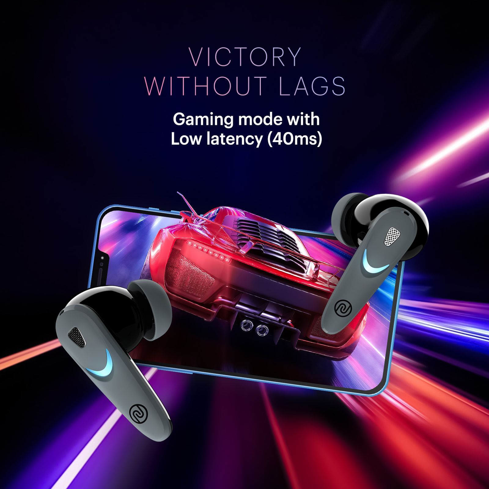 noise Buds Combat X TWS Earbuds with Environmental Noise Cancellation (IPX5 Water Resistant, Instacharge, Shadow Grey) noise Buds Combat X TWS Earbuds with Environmental Noise Cancellation (IPX5 Water Resistant, Instacharge, Shadow Grey)_6