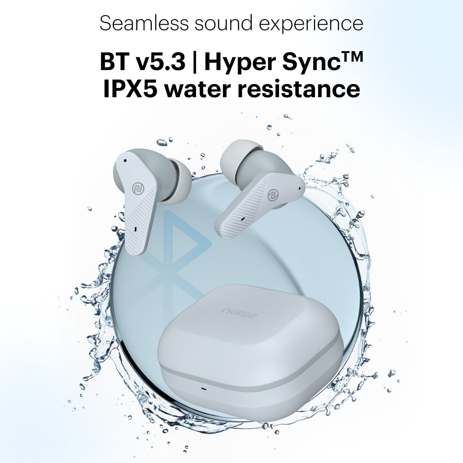 noise Buds VS102 Neo TWS Earbuds with Environmental Noise Cancellation (IPX5 Water Resistant, Instacharge, Ice Blue)_5
