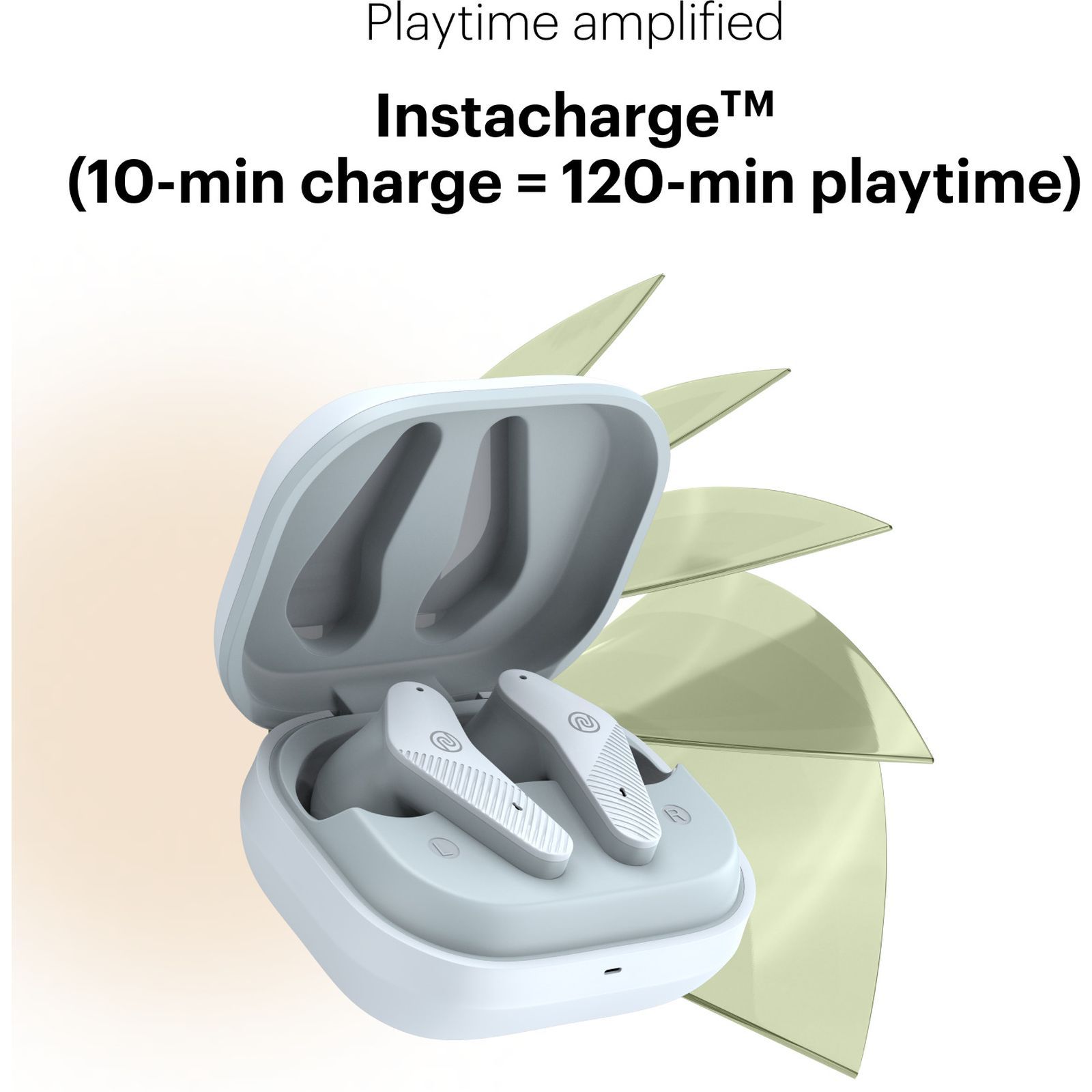 noise Buds VS102 Neo TWS Earbuds with Environmental Noise Cancellation (IPX5 Water Resistant, Instacharge, Ice Blue)_4