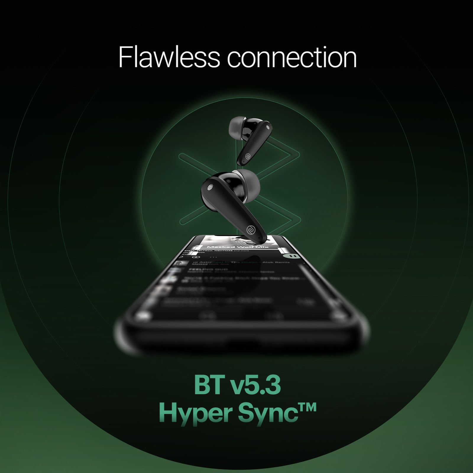 noise Buds VS404 TWS Earbuds with Environmental Noise Cancellation (IPX5 Water Resistant, Instacharge, Jet Black)_8