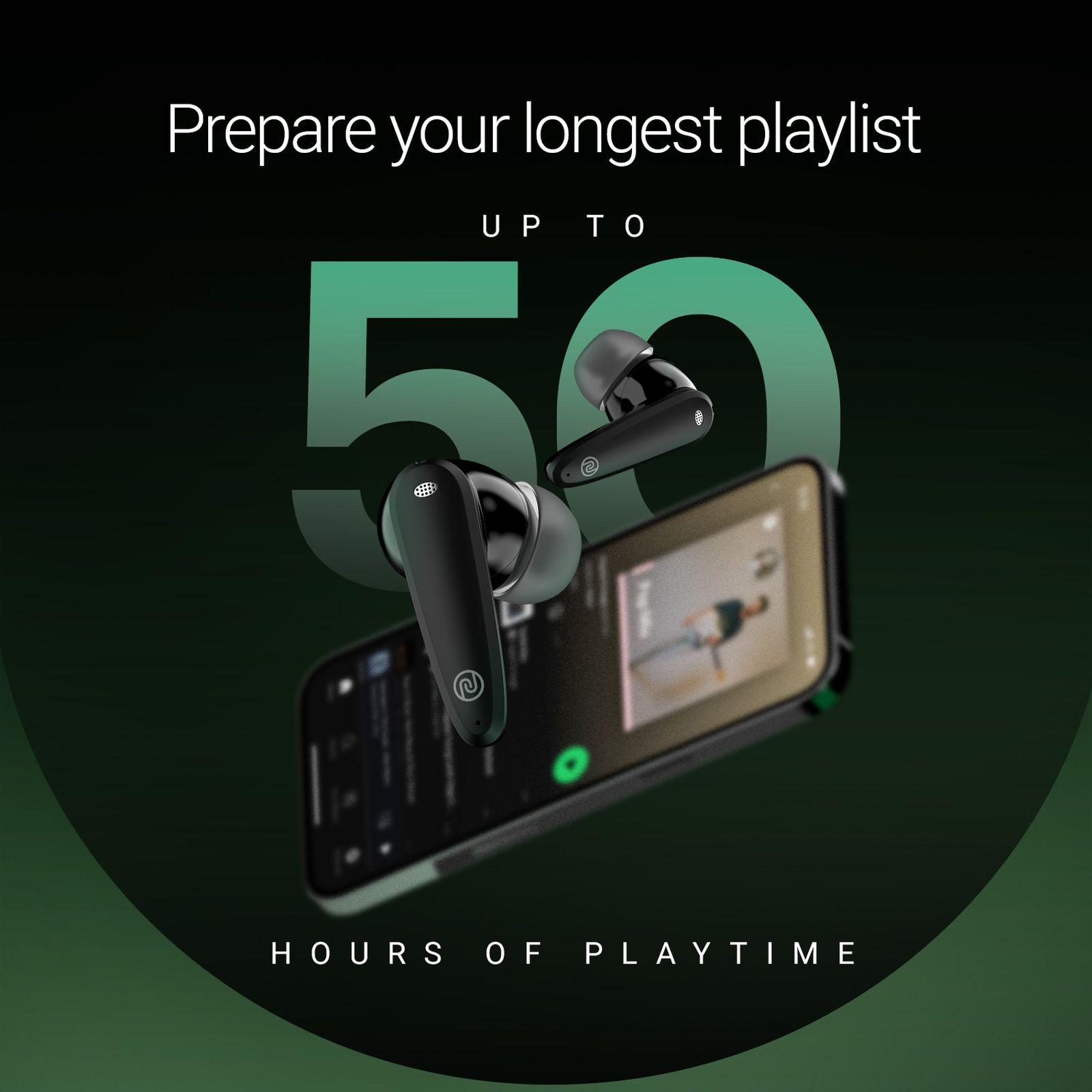 noise Buds VS404 TWS Earbuds with Environmental Noise Cancellation (IPX5 Water Resistant, Instacharge, Jet Black)_4