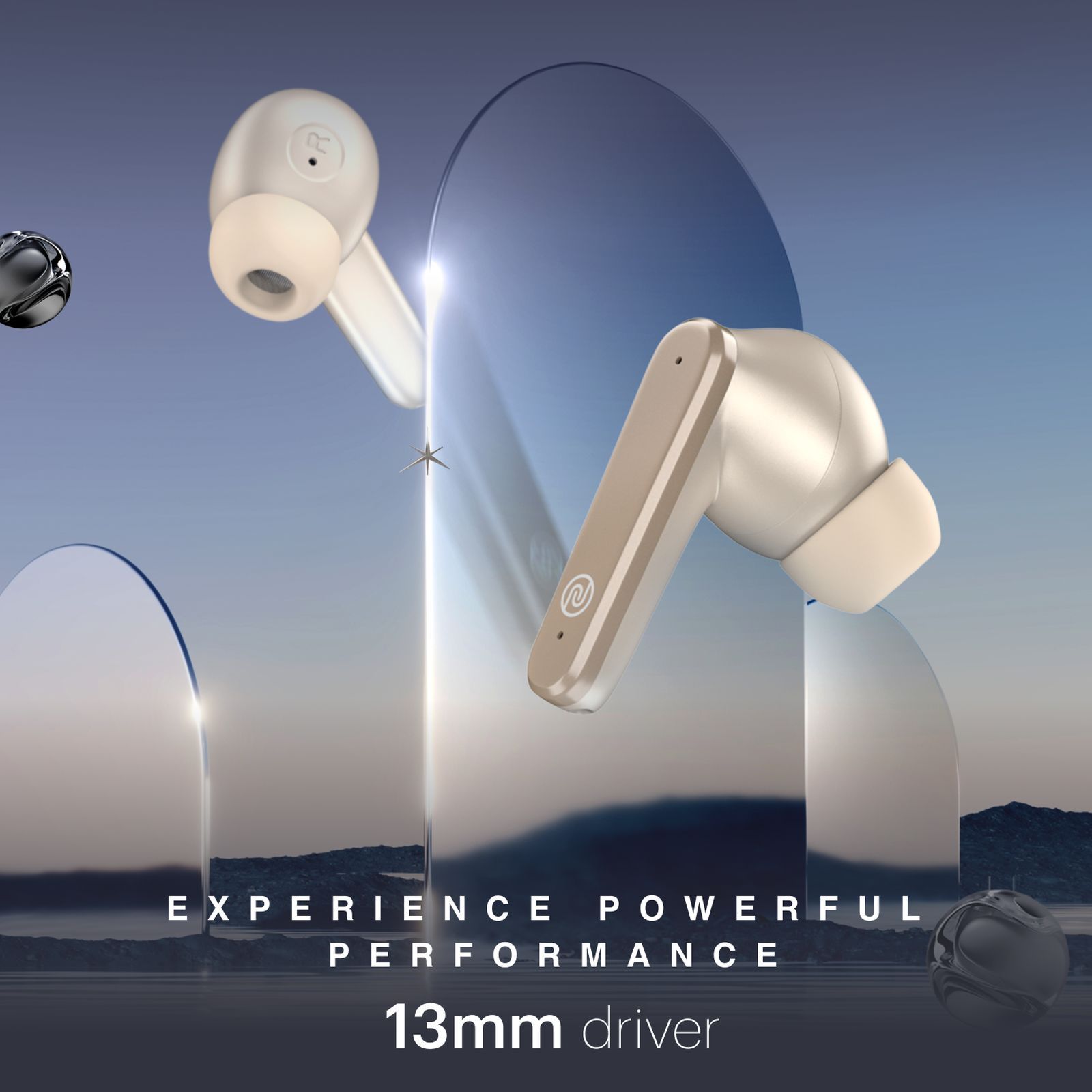 noise Buds VS104 Max TWS Earbuds with Active Noise Cancellation (IPX5 Water Resistant, Instacharge, Rose Gold)_8