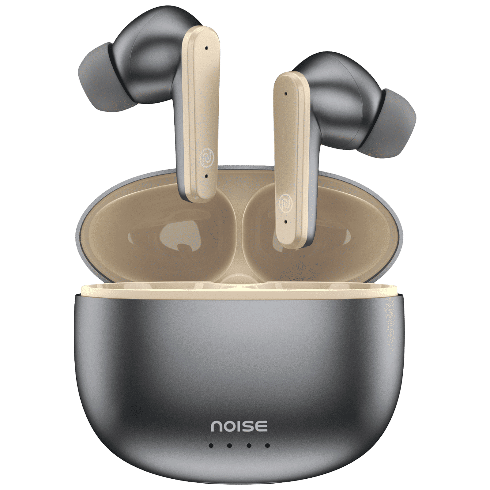 noise Buds VS104 Max TWS Earbuds with Active Noise Cancellation (IPX5 Water Resistant, Instacharge, Silver Grey) noise Buds VS104 Max TWS Earbuds with Active Noise Cancellation (IPX5 Water Resistant, Instacharge, Silver Grey)_1