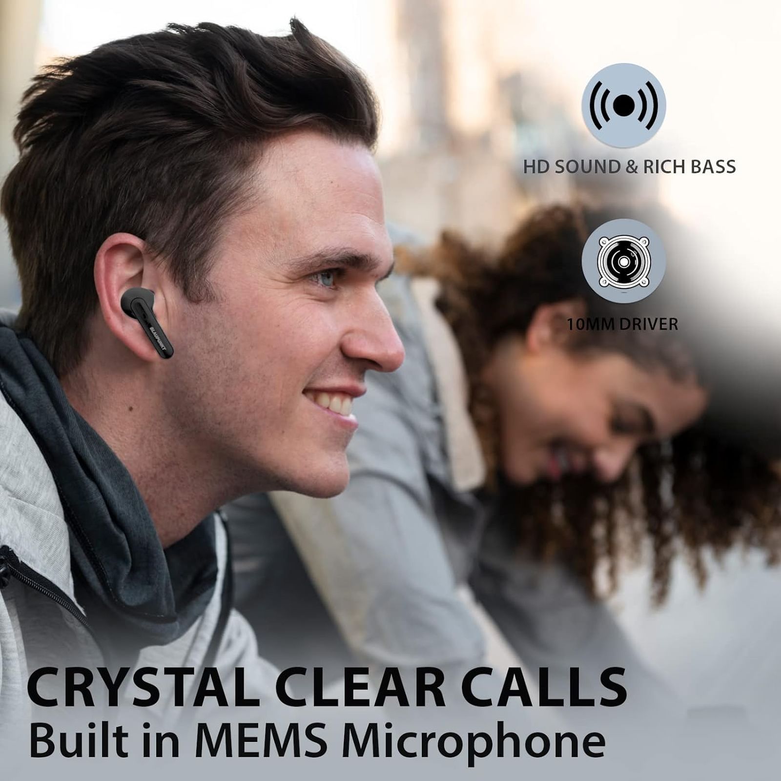 BLAUPUNKT BTW20 TWS Earbuds (IPX5 Water & Sweat Resistant, Turbovolt Charging, Black) BLAUPUNKT BTW20 TWS Earbuds (IPX5 Water & Sweat Resistant, Turbovolt Charging, Black)_7