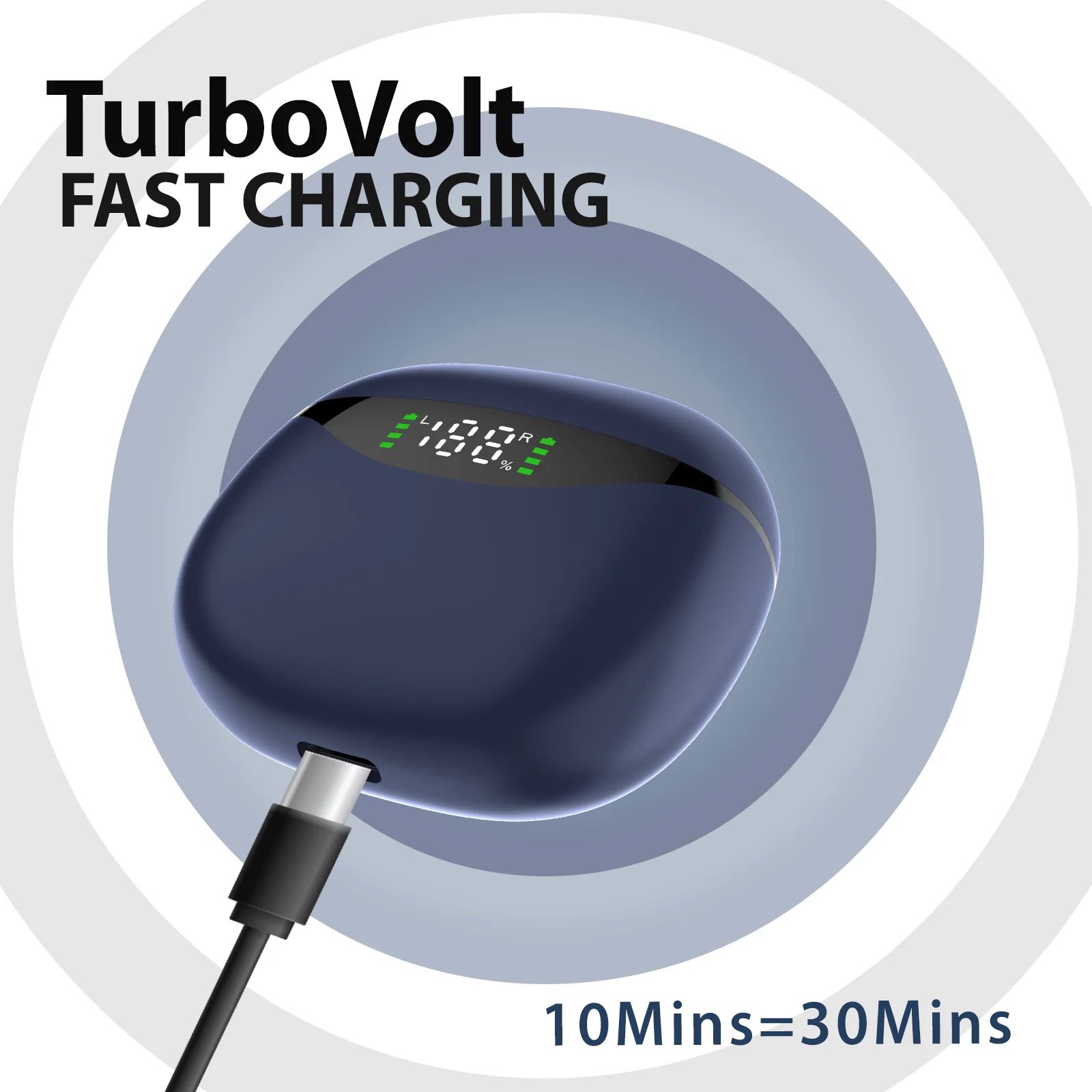 Blaupunkt BTW20 TWS Earbuds (IPX5 Water Resistant, Turbovolt Charging, Blue)_7