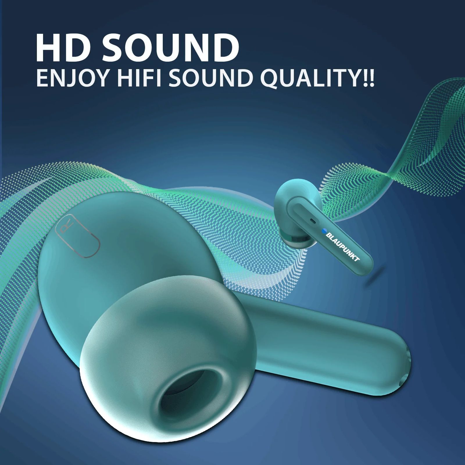 Blaupunkt BTW20 TWS Earbuds (IPX5 Water Resistant, Turbovolt Charging, Green)_4