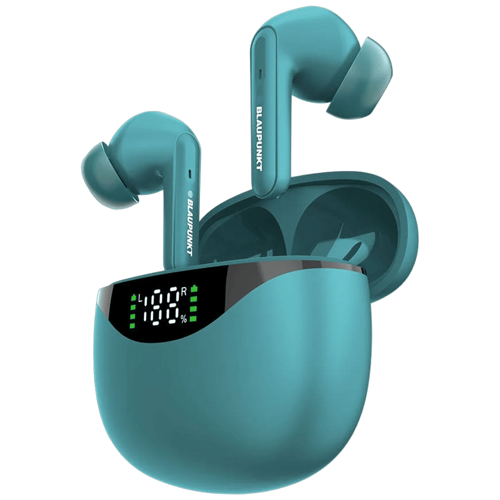 Blaupunkt BTW20 TWS Earbuds (IPX5 Water Resistant, Turbovolt Charging, Green)_1