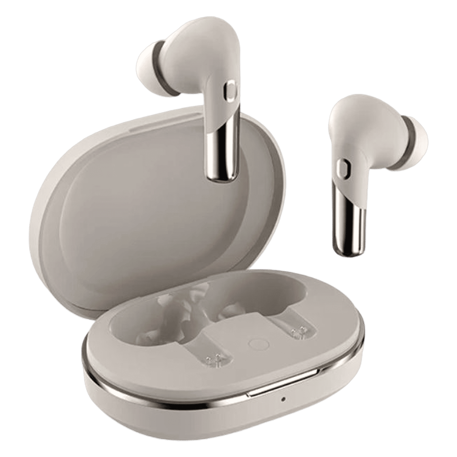 noise Buds Xero TWS Earbuds with Active Noise Cancellation (IPX5 Water Resistant, Dual Device Pairing, Beige)_3