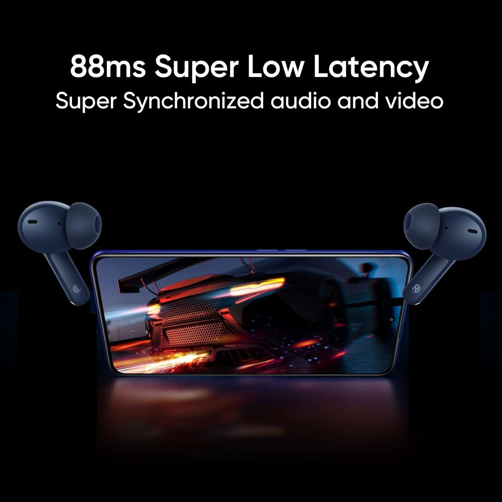 realme Techlife T100 TWS Earbuds with AI Environment Noise Cancellation (IPX5 Water Resistant, Google Fast Pair, Jazz Blue)_9