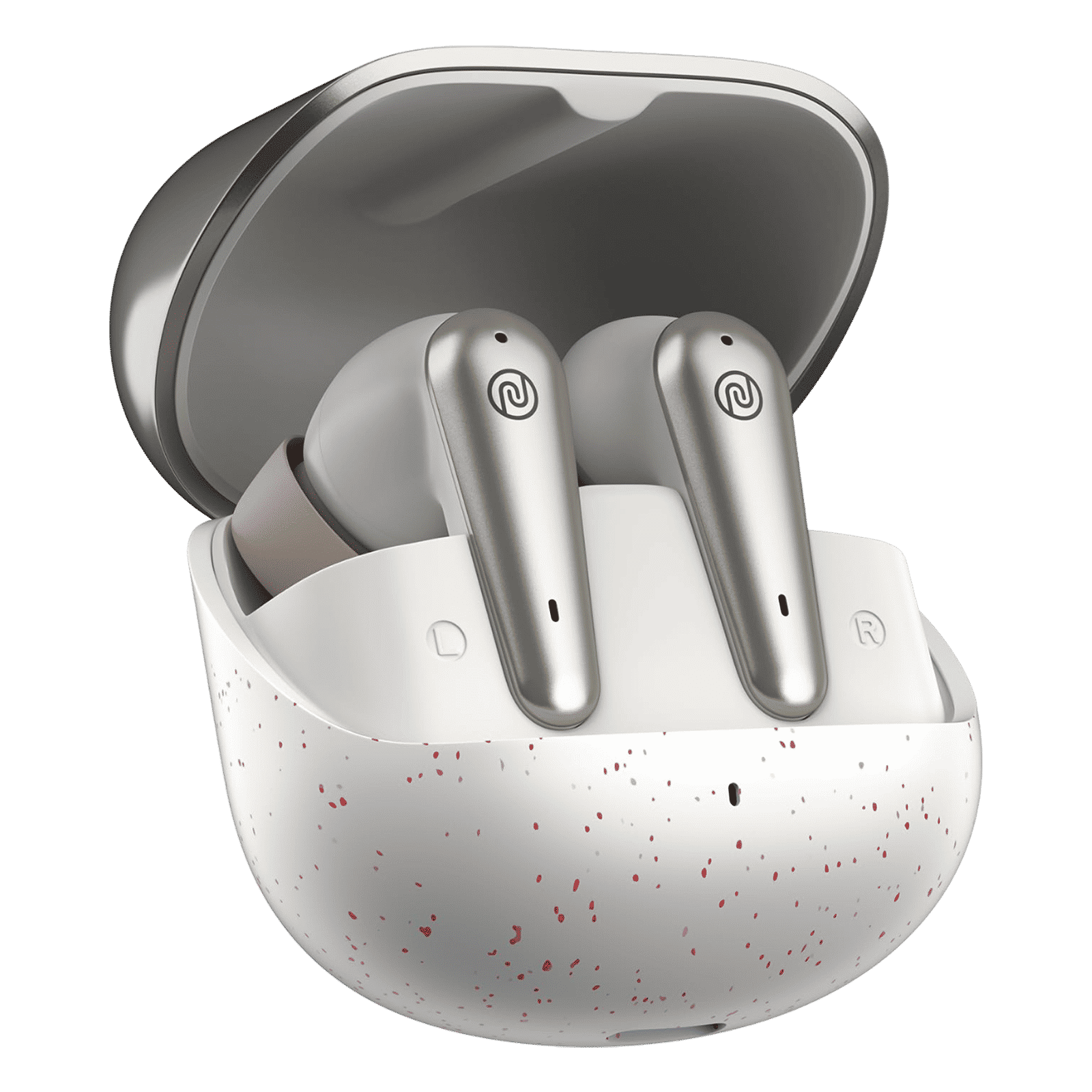 noise Buds X Prime TWS Earbuds with Environmental Noise Cancellation (IPX5 Water Resistant, Fast Charge, Champagne White)_1