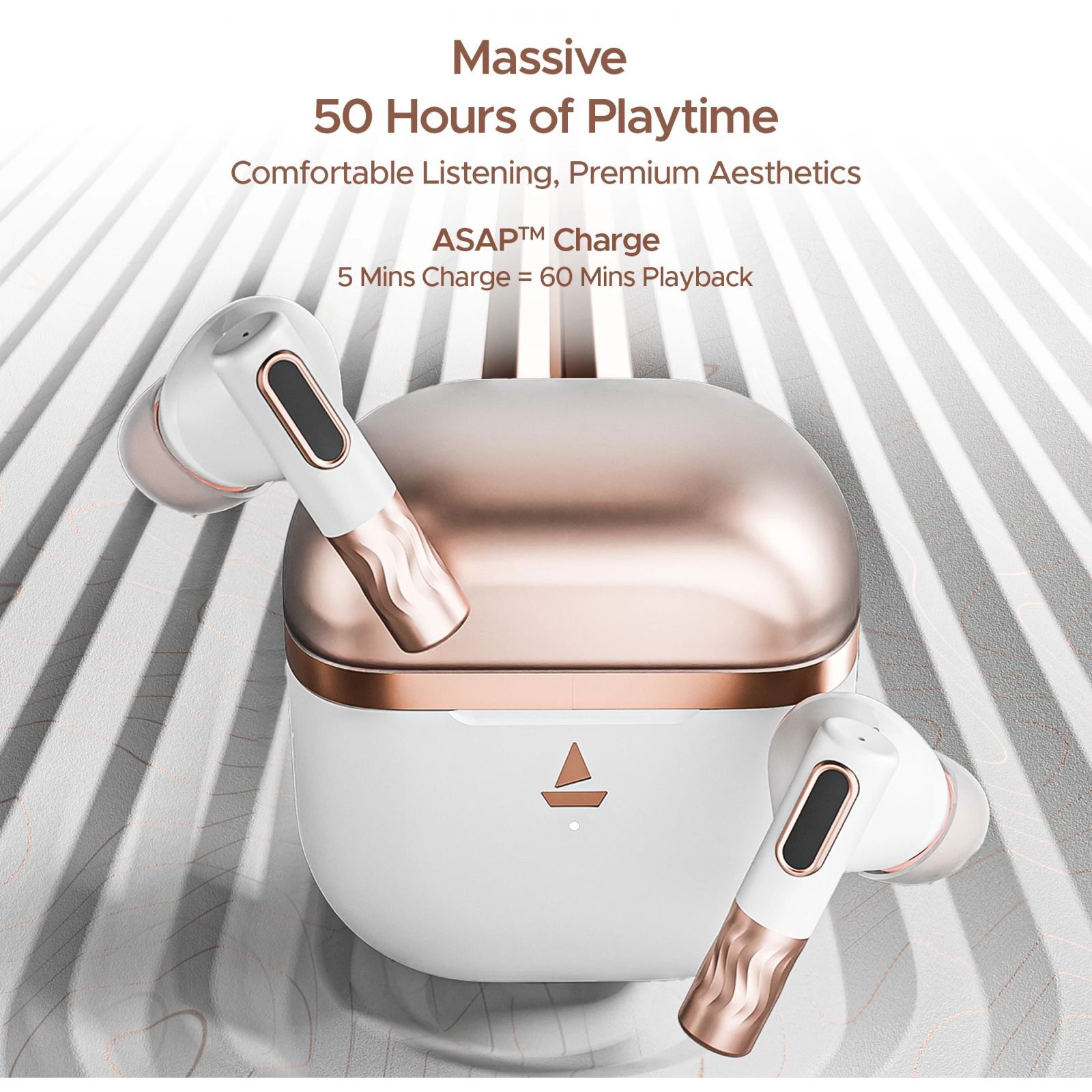 boAt Nirvana Zenith TWS Earbuds with Active Noise Cancellation (IPX5 Water & Sweat Resistant, 50 Hours of Playtime, Celestial White)_6