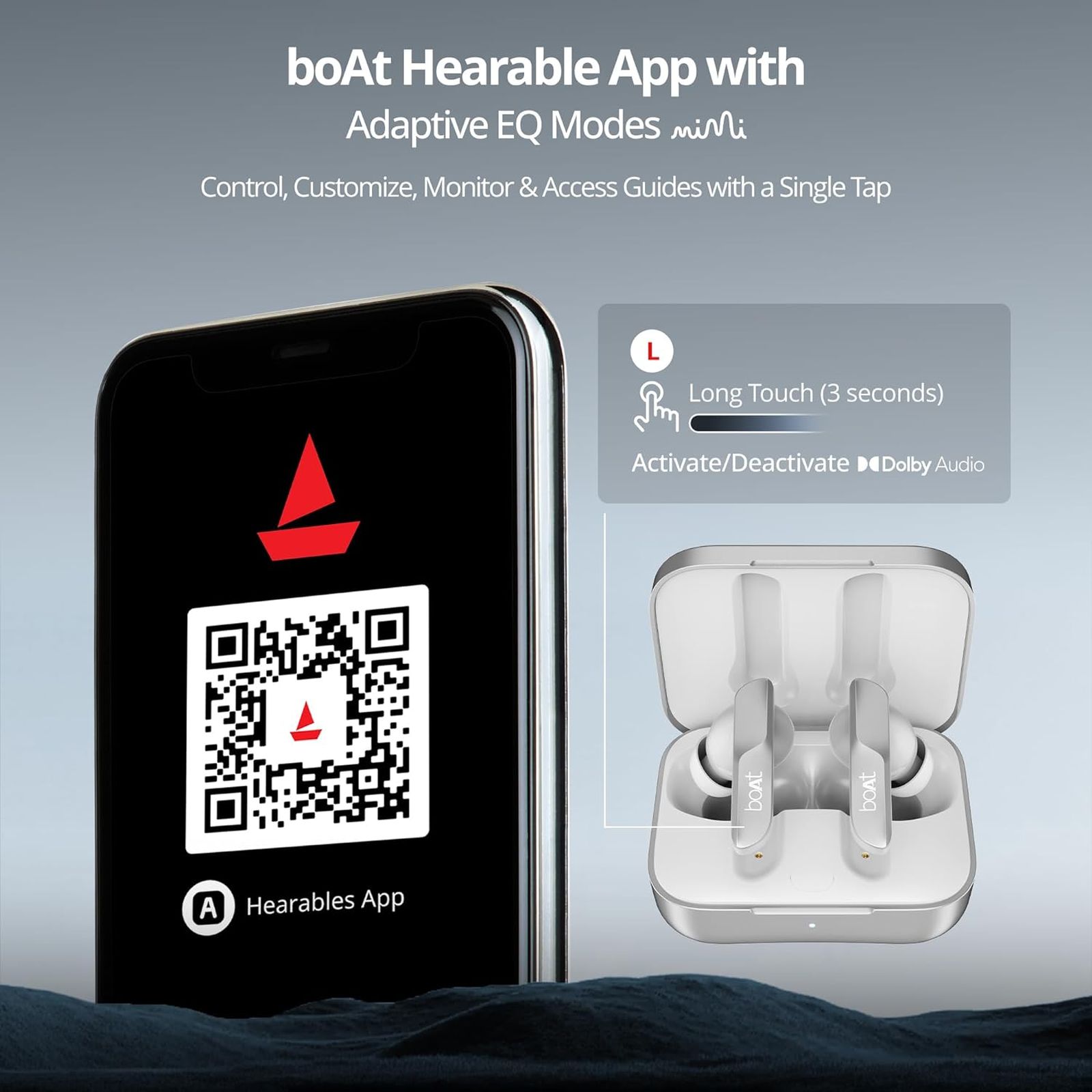 boAt Airdopes 800 TWS Earbuds with Environmental Noise Cancellation (IPX5 Water Resistant, ASAP Charge, Interstellar White) boAt Airdopes 800 TWS Earbuds with Environmental Noise Cancellation (IPX5 Water Resistant, ASAP Charge, Interstellar White)_5