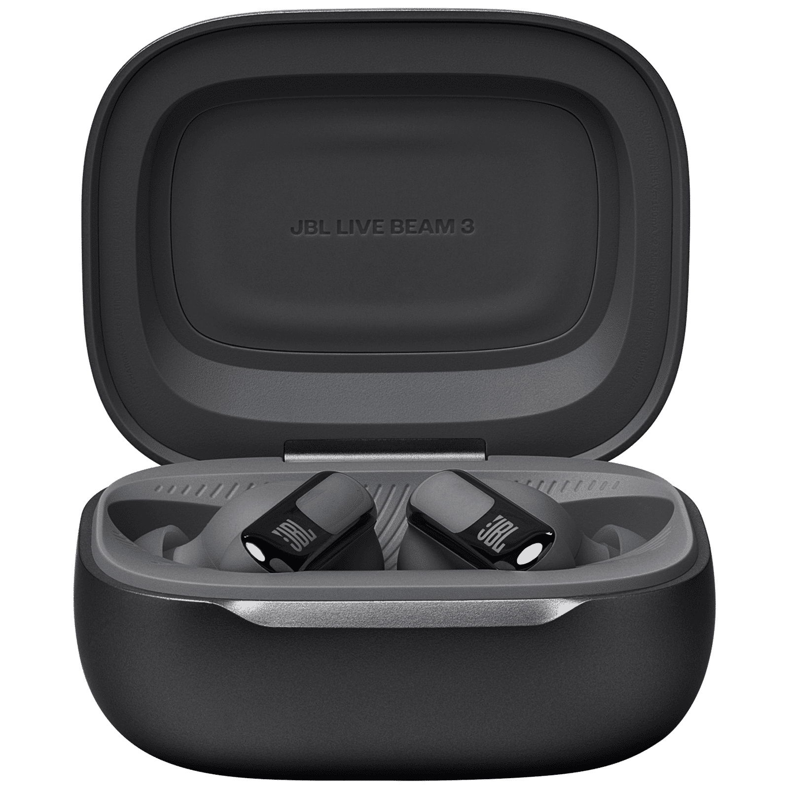 JBL Live Beam 3 TWS Earbuds with Adaptive Noise Cancellation (IP55 Waterproof & Dustproof, Touchscreen Display, Black) JBL Live Beam 3 TWS Earbuds with Adaptive Noise Cancellation (IP55 Waterproof & Dustproof, Touchscreen Display, Black)_5