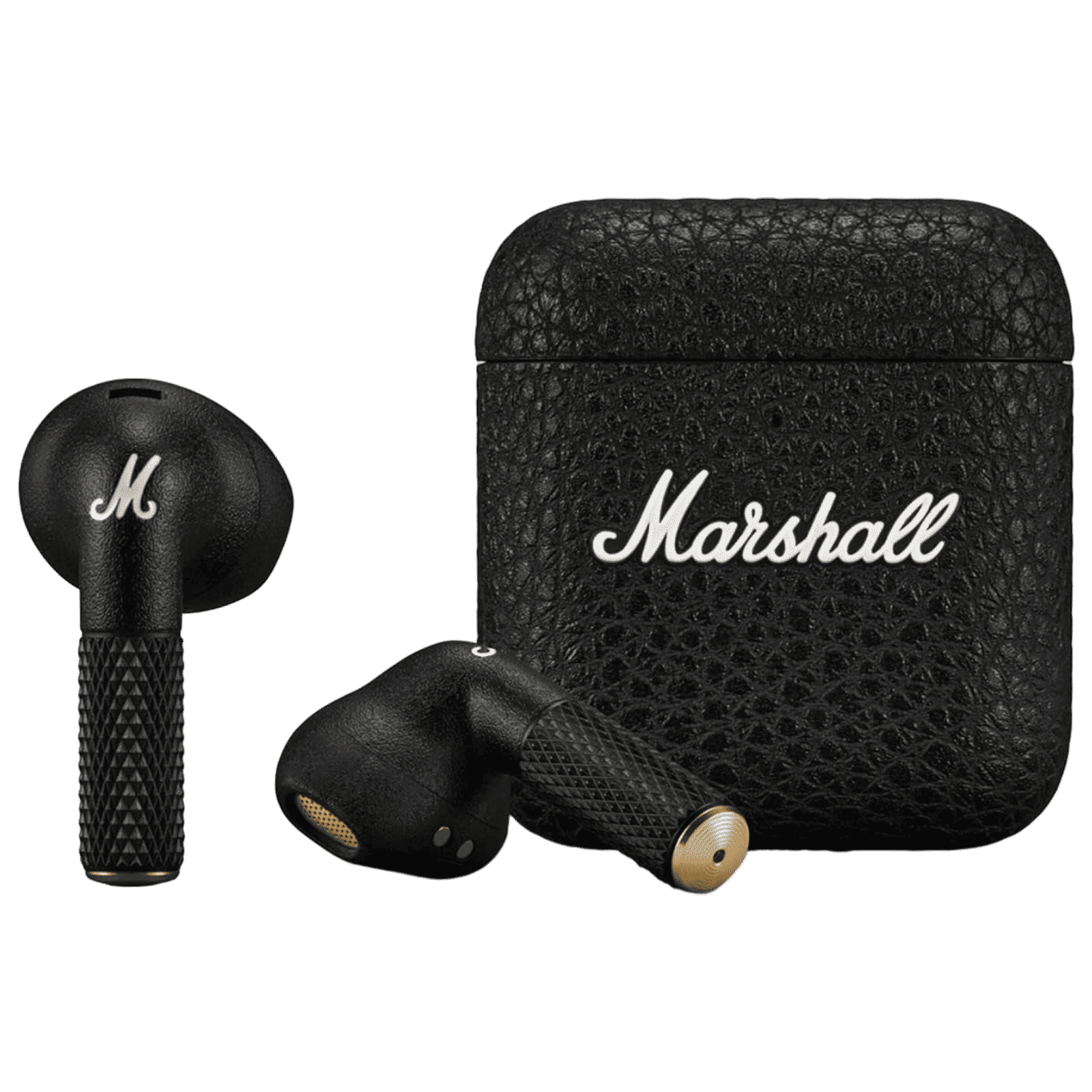 Marshall Minor IV TWS Earbuds (IPX4 Water Resistant, 30 Hours Playtime, Black)_1