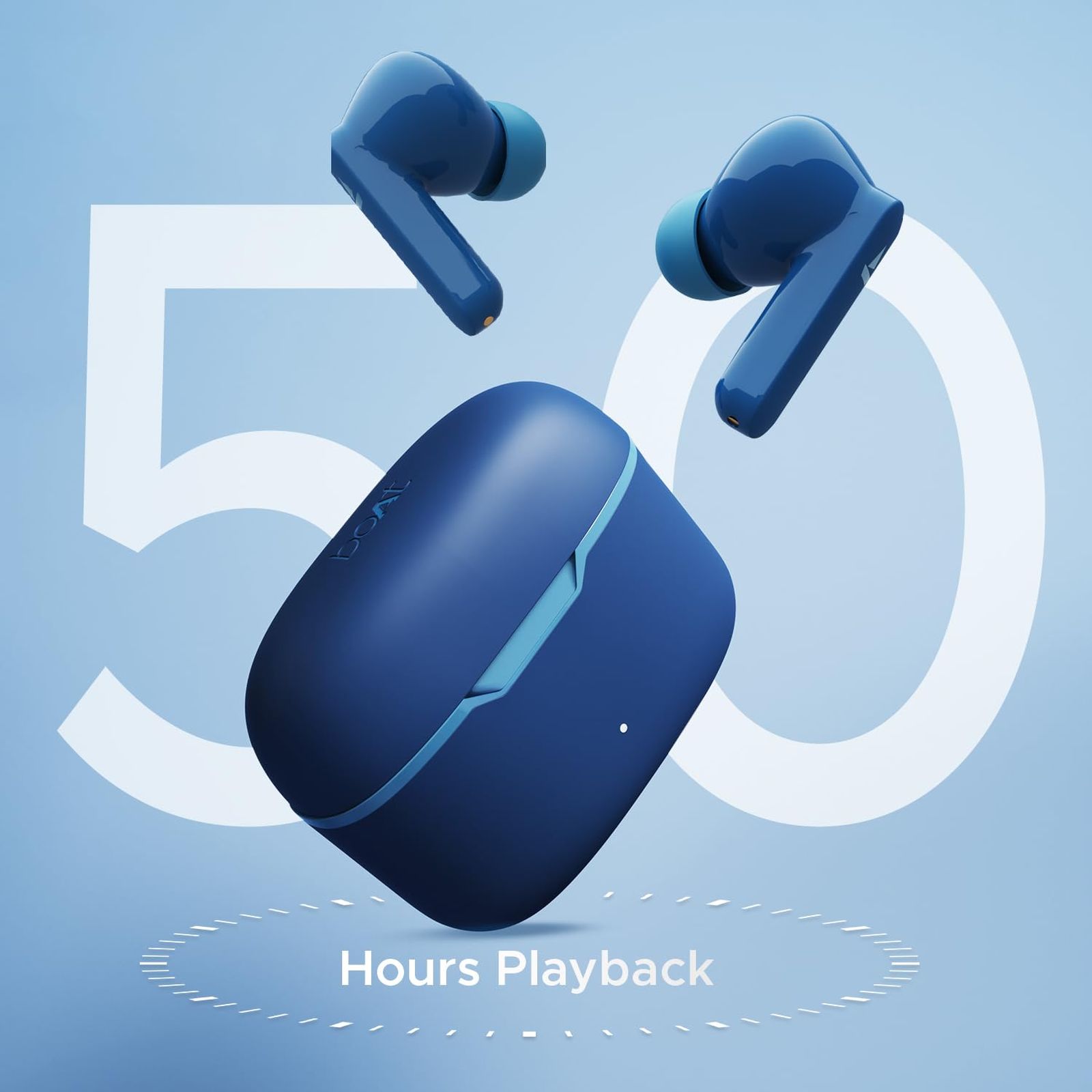 boAt Airdopes Ultra Plus TWS Earbuds with Passive Noise Cancellation (IPX5 Sweat Resistant, ASAP Charge, Sporty Blue) boAt Airdopes Ultra Plus TWS Earbuds with Passive Noise Cancellation (IPX5 Sweat Resistant, ASAP Charge, Sporty Blue)_3