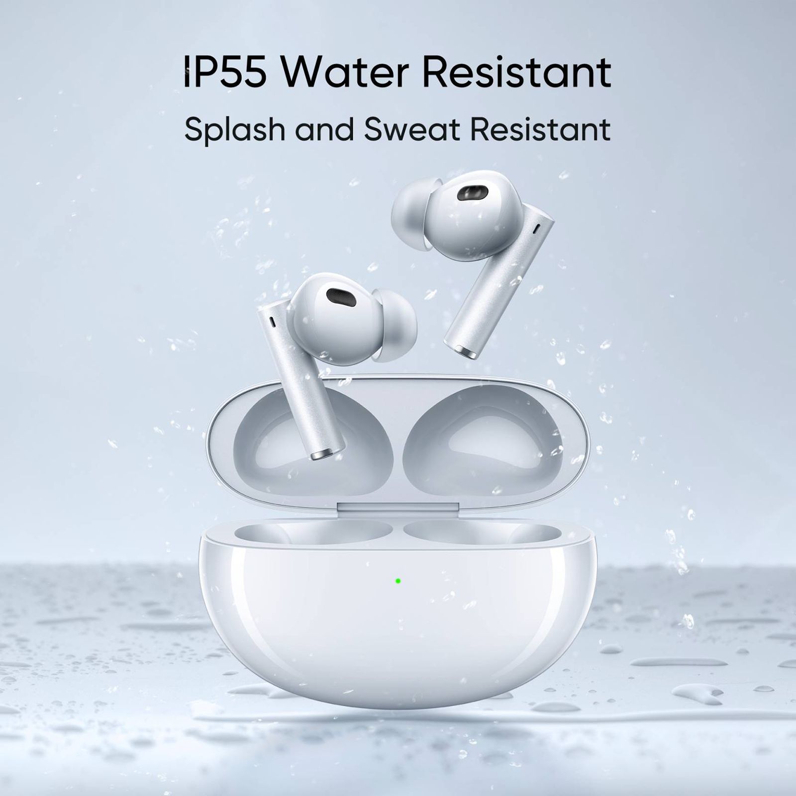 realme Buds Air 6 Pro TWS Earbuds with Active Noise Cancellation (IP55 Water Resistant, Google Fast Pairing, Sliver Blue)_7