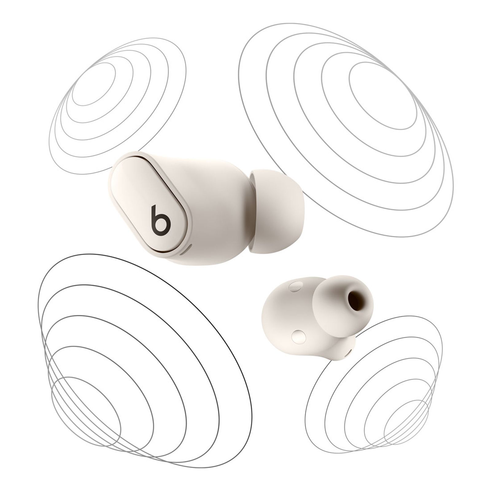 beats Studio Buds Plus TWS Earbuds with Active Noise Cancellation (IPX4 Water & Sweat Resistant, Siri Voice Assistant, Ivory)_5