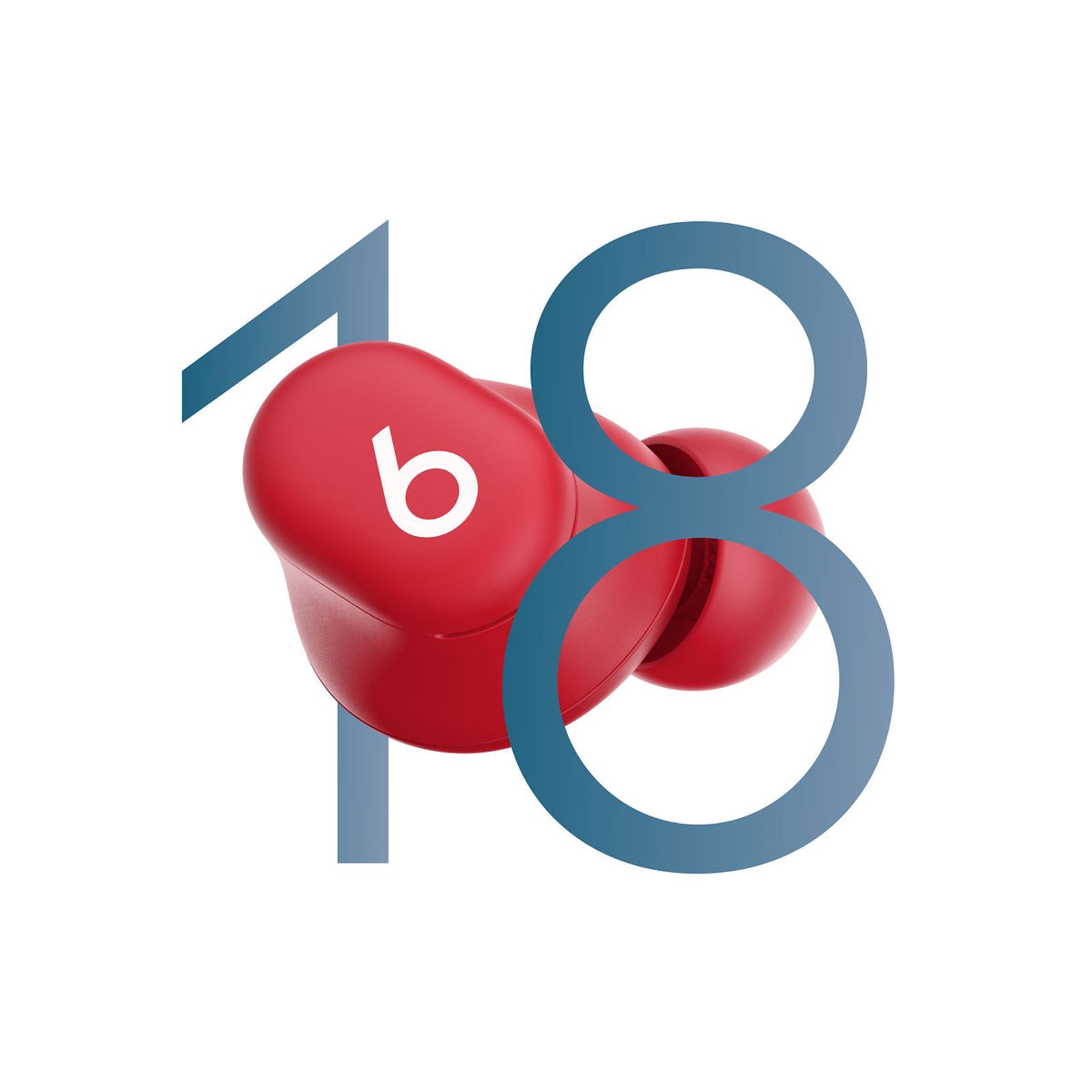 beats Solo TWS Earbuds with Passive Noise Isolation (18 Hours Playback, Transparent Red)_10