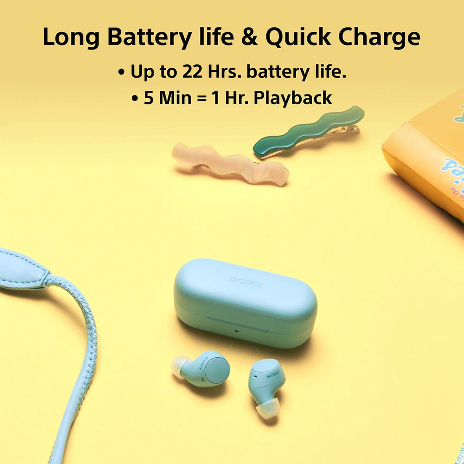 SONY WF-C510 TWS Earbuds (IPX4 Waterproof, Siri & Google Voice Assistant, Blue)_7