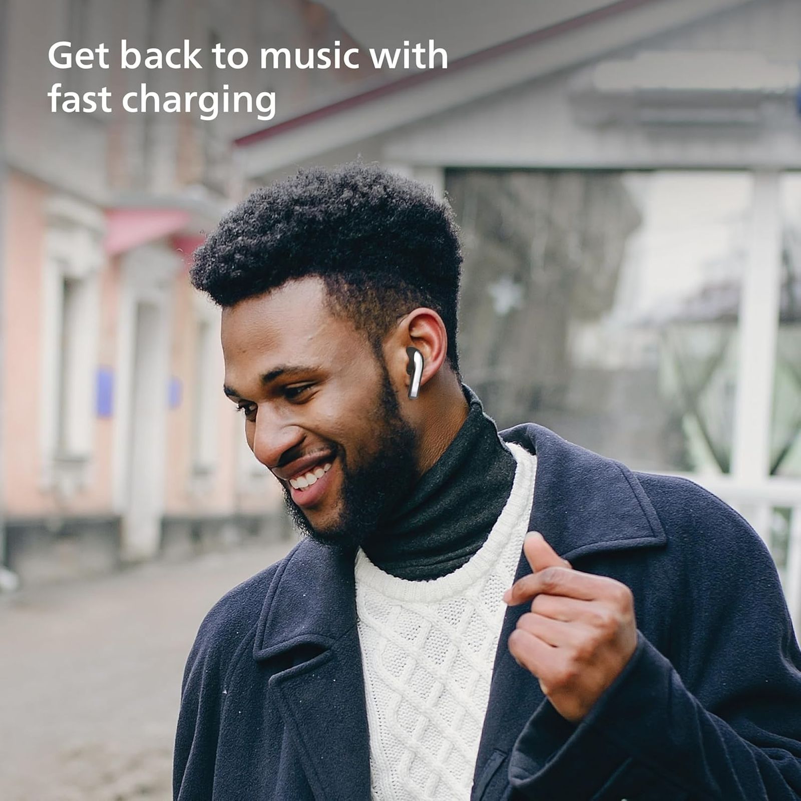 PHILIPS TAT1179BK/94 TWS Earbuds with Environmental Noise Cancellation (IPX4 Splash and Sweat Resistant, Dynamic Drivers, Black)_4