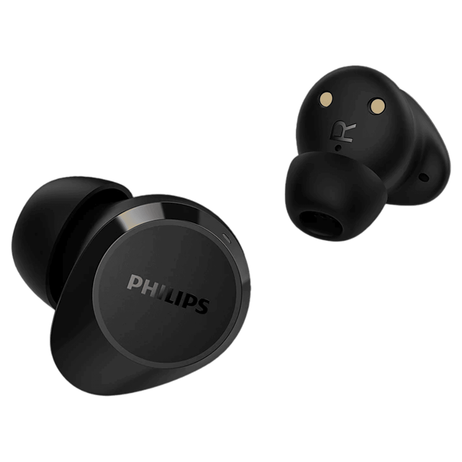 PHILIPS TAT1209BK/00 TWS Earbuds with Environmental Noise Cancellation (IPX4 Splash & Sweat Resistant, Dynamic Drivers, Black)_3