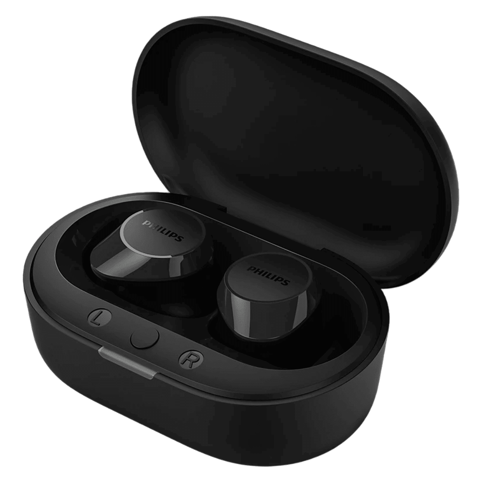 PHILIPS TAT1209BK/00 TWS Earbuds with Environmental Noise Cancellation (IPX4 Splash & Sweat Resistant, Dynamic Drivers, Black)_4