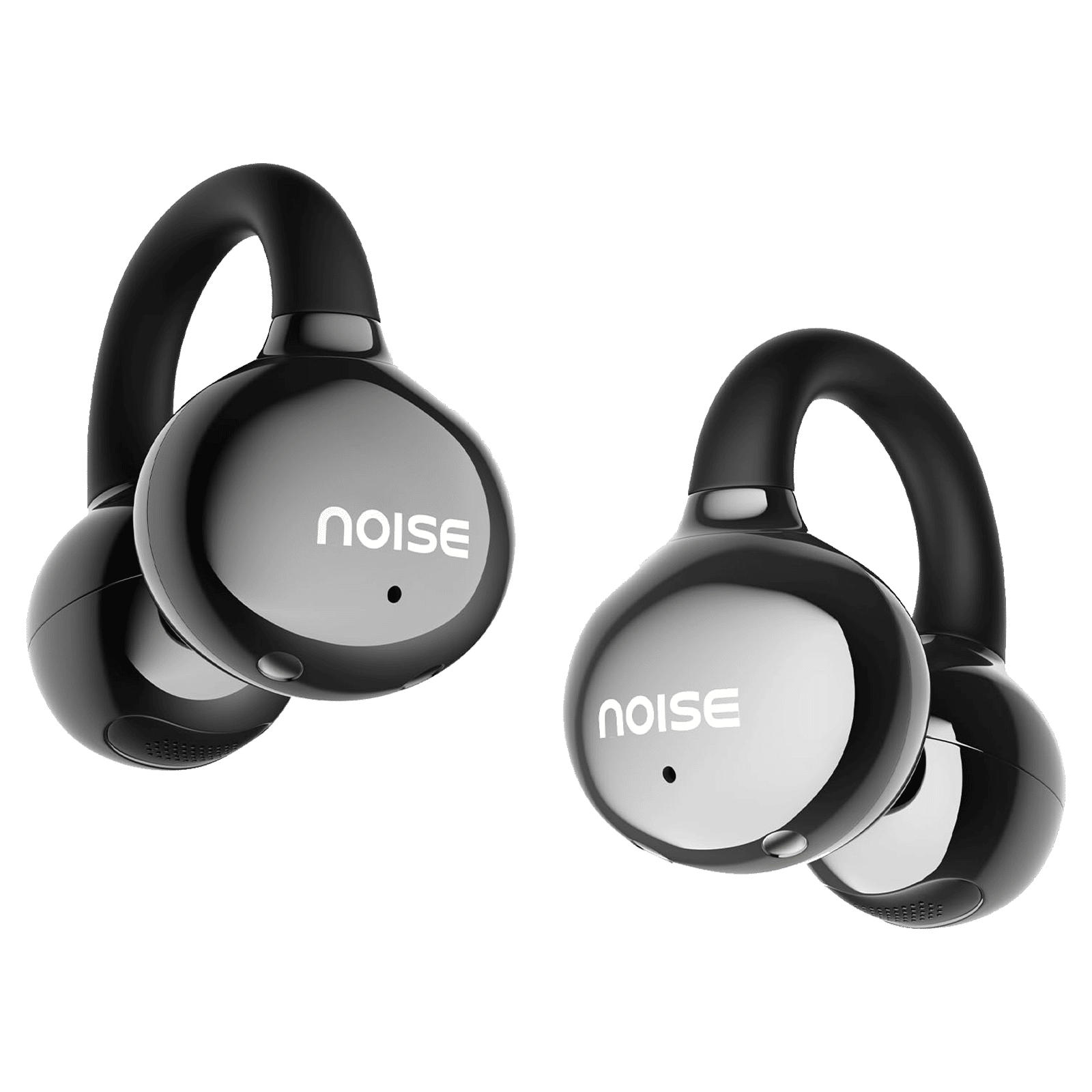 noise Air Clips TWS Earbuds with Environmental Noise Cancellation (IPX5 Water Resistant, AirWave Technology, Pearl Black)_1
