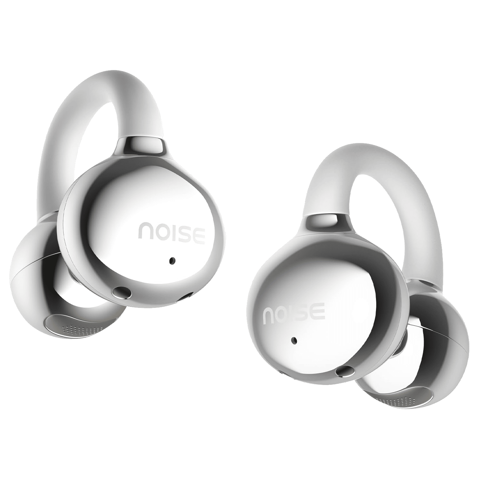 noise Air Clips TWS Earbuds with Environmental Noise Cancellation (IPX5 Water Resistant, AirWave Technology, Pearl White)_1