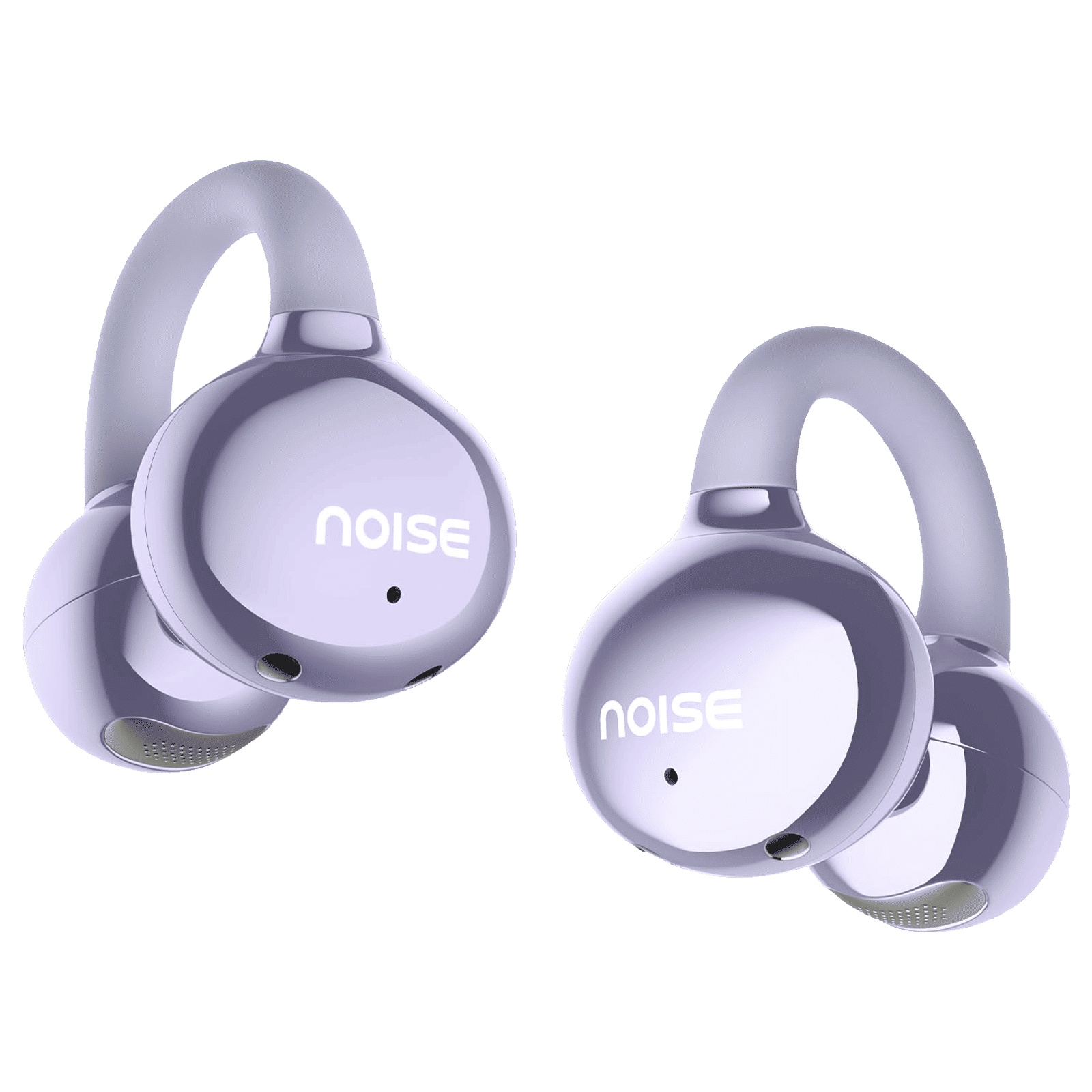 noise Air Clips TWS Earbuds with Environmental Noise Cancellation (IPX5 Water Resistant, AirWave Technology, Pearl Purple)_1