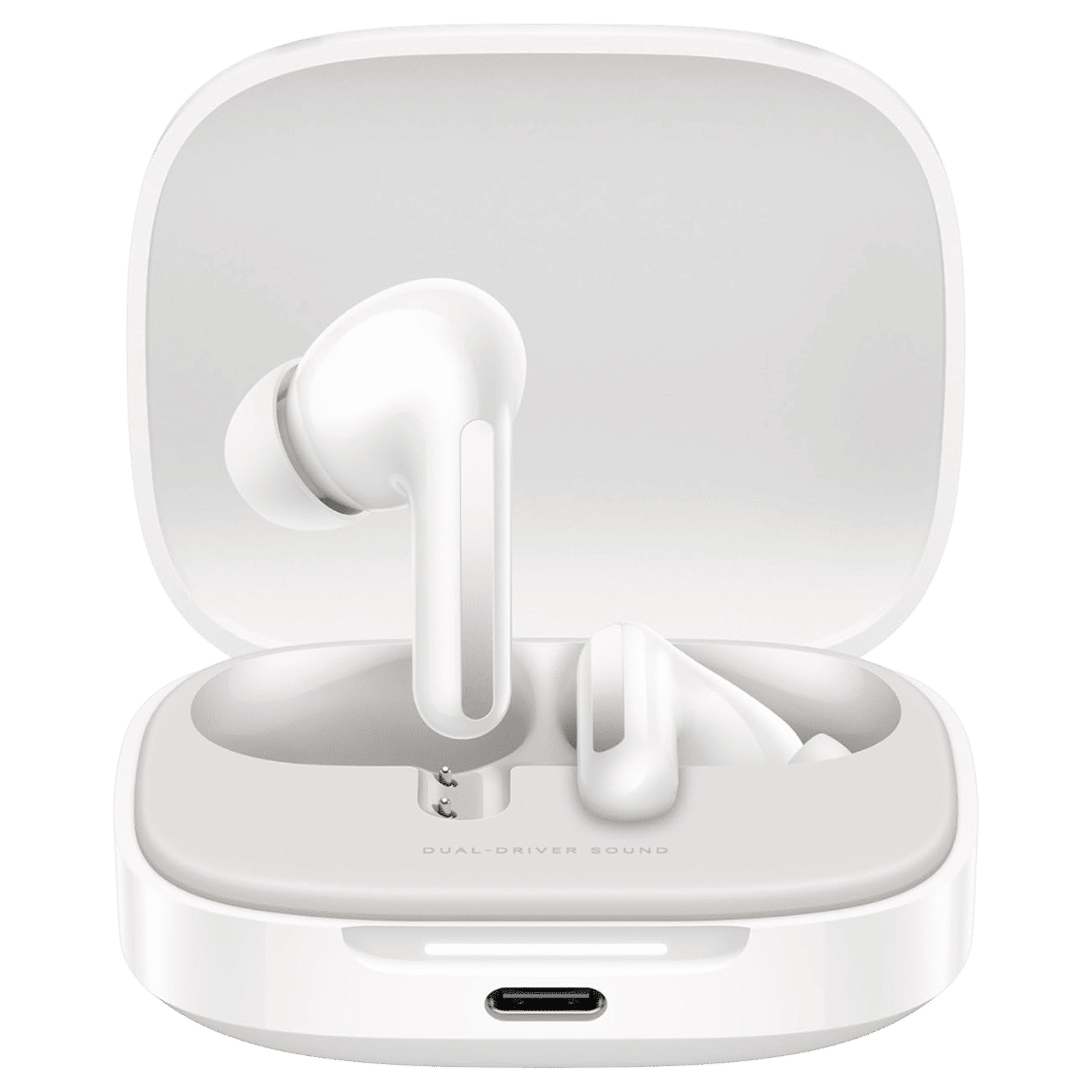 Redmi Buds 6 BHR9256IN TWS Earbuds with Active Noise Cancellation (IP54 Water Resistant, Fast Charging, Titan White)_1