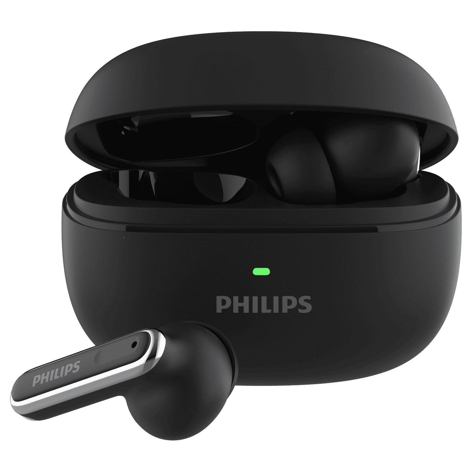 PHILIPS 1000 Series TWS Earbuds with Active Noise Cancellation (13mm Driver, Deep Black)_1