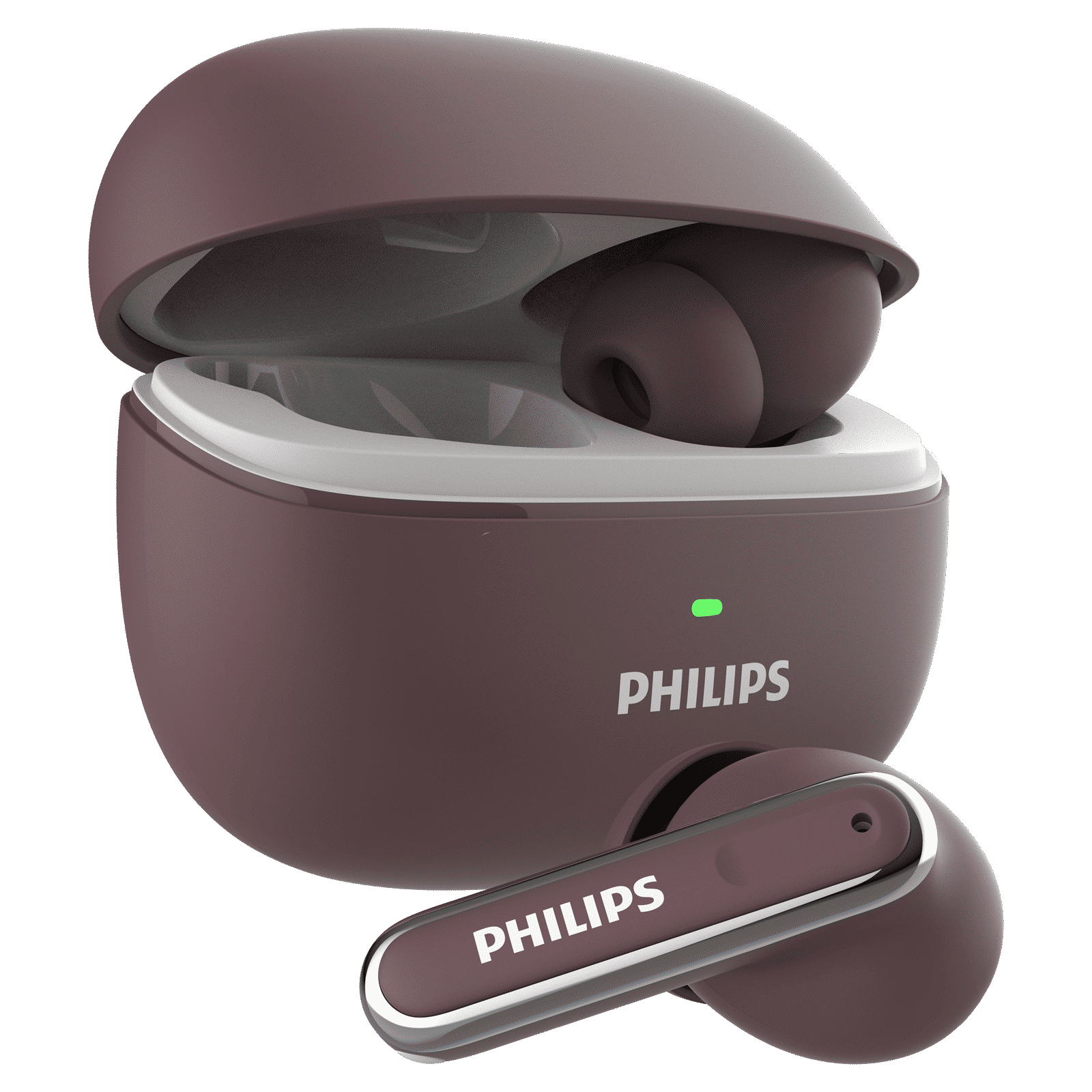 PHILIPS 1000 Series TWS Earbuds with Active Noise Cancellation (13mm Driver, Red Mahogany) PHILIPS 1000 Series TWS Earbuds with Active Noise Cancellation (13mm Driver, Red Mahogany)_5