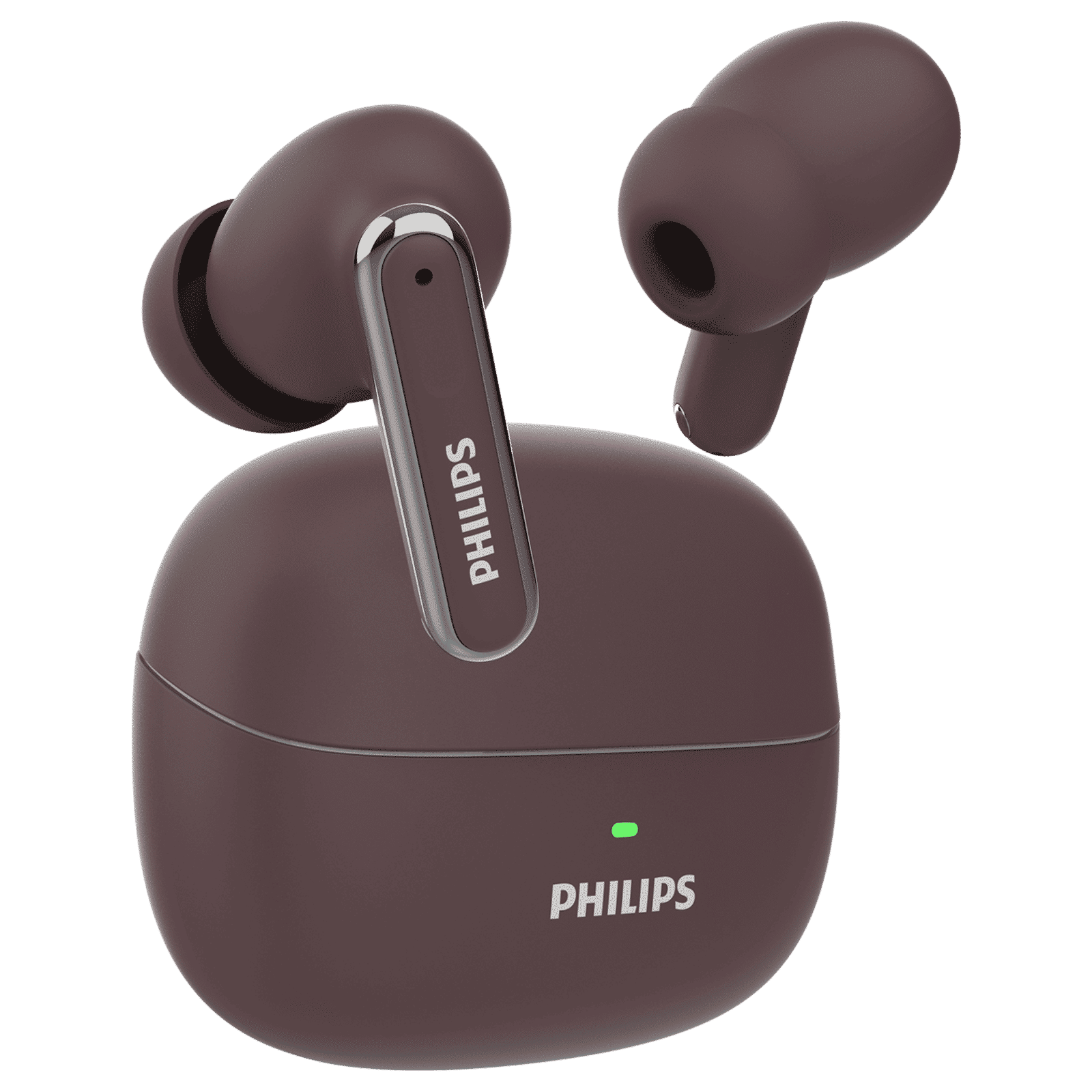 PHILIPS 1000 Series TWS Earbuds with Active Noise Cancellation (13mm Driver, Red Mahogany) PHILIPS 1000 Series TWS Earbuds with Active Noise Cancellation (13mm Driver, Red Mahogany)_6
