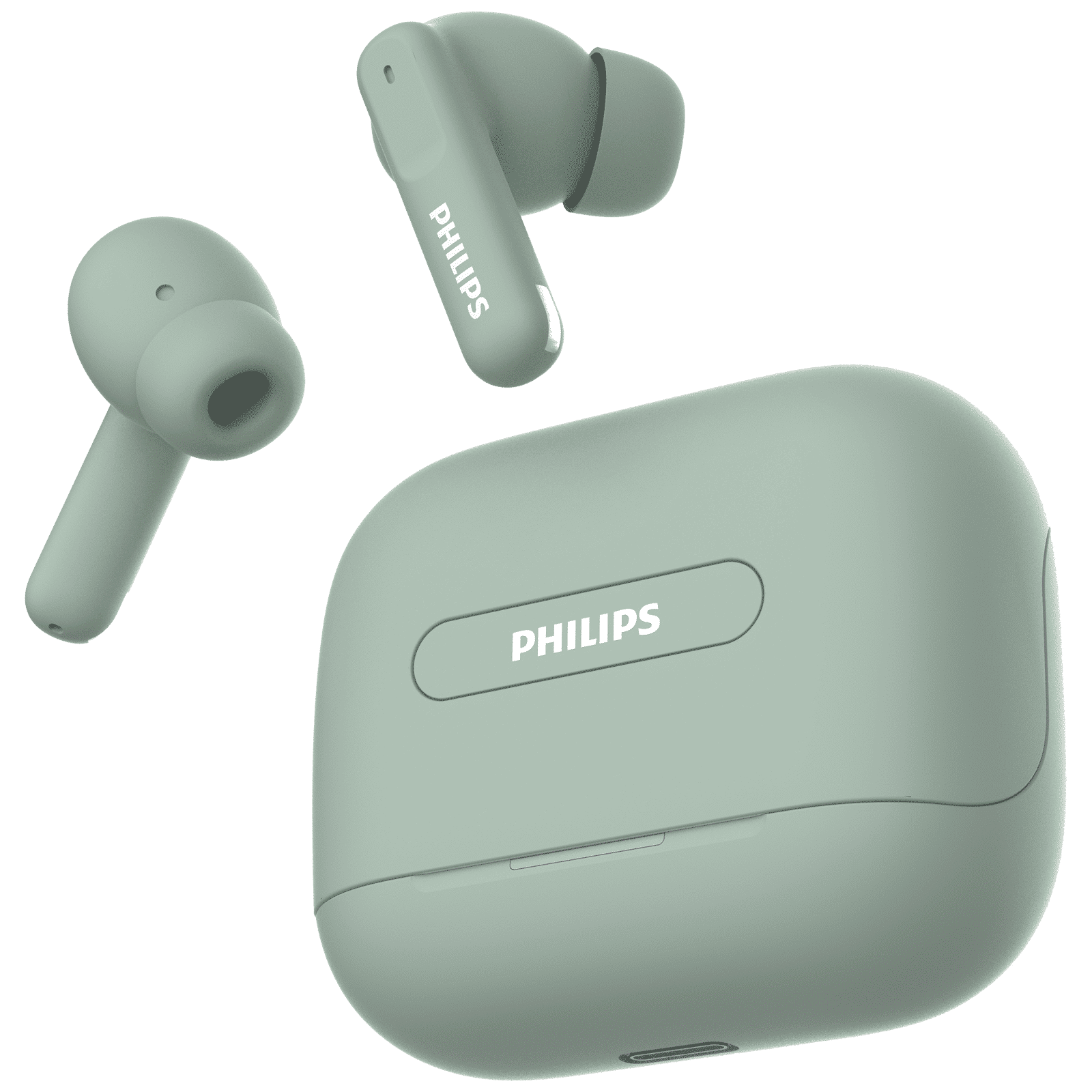 PHILIPS 1000 Series TWS Earbuds with Active Noise Cancellation (50 Hours Playtime, Frosty Green)_6