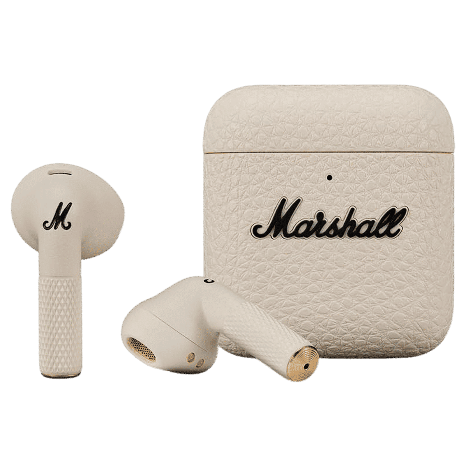 Marshall Minor IV MS-MINIVTWS-CRM TWS Earbuds (IPX4 Water Resistant, 30 Plus Hours of Playtime, Cream)_1