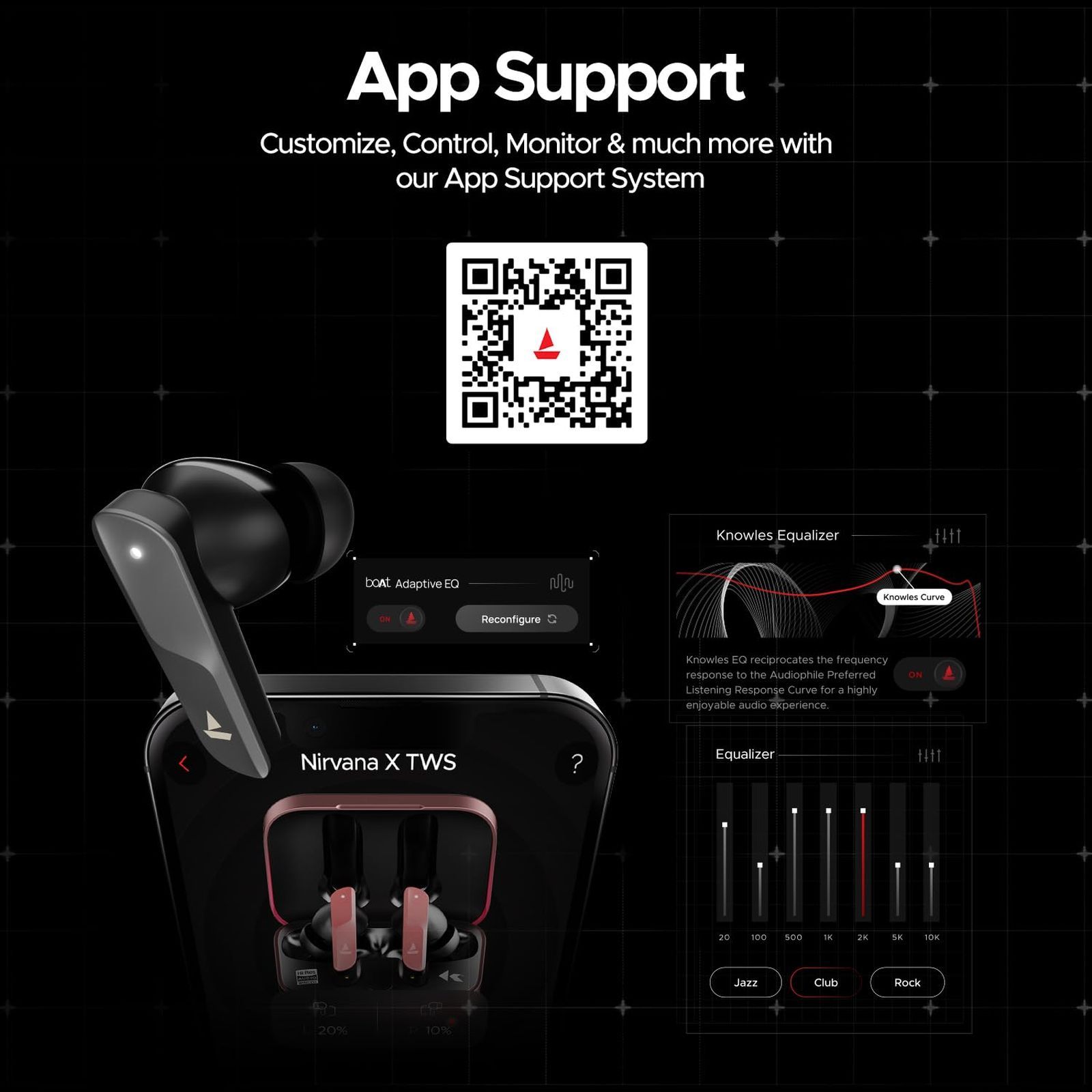 boAt Nirvana X TWS Earbuds with AI Noise Cancellation (IPX5 Water Resistant, Fast Charge, Cosmic Onyx)_11