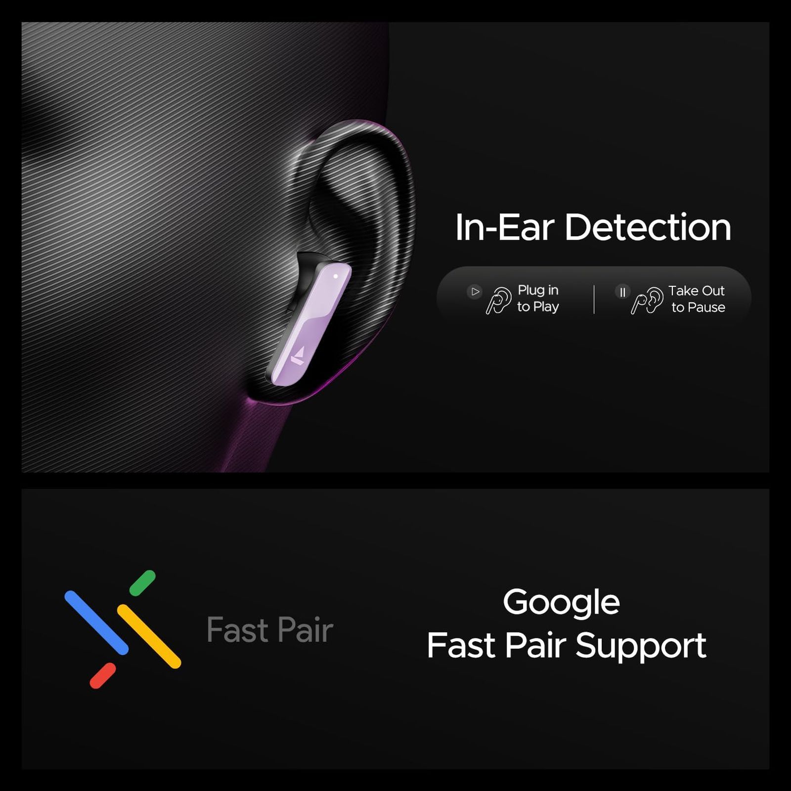 boAt Nirvana X TWS Earbuds with AI Noise Cancellation (IPX5 Water Resistant, Fast Charge, Smoky Amethyst)_10