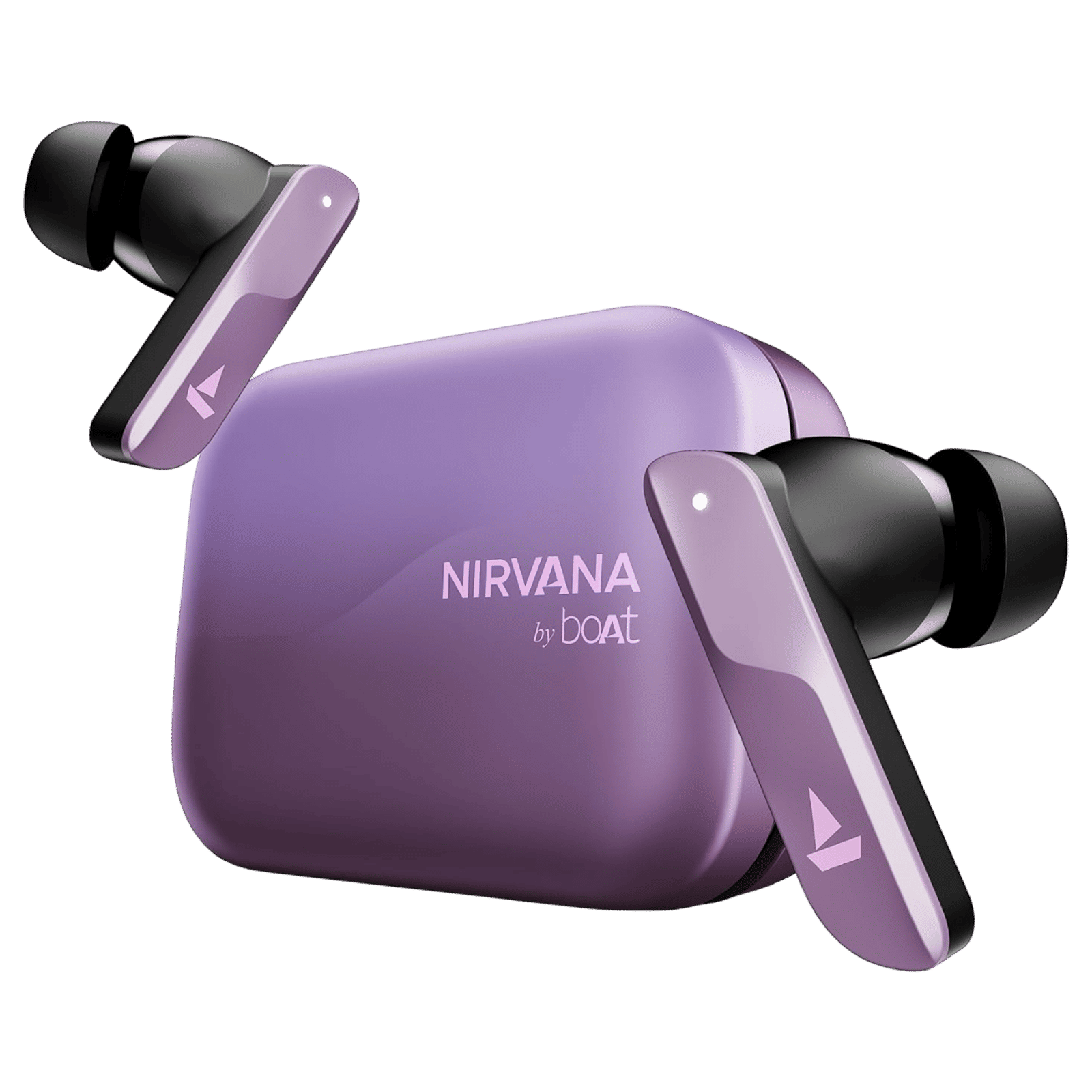 boAt Nirvana X TWS Earbuds with AI Noise Cancellation (IPX5 Water Resistant, Fast Charge, Smoky Amethyst)_1