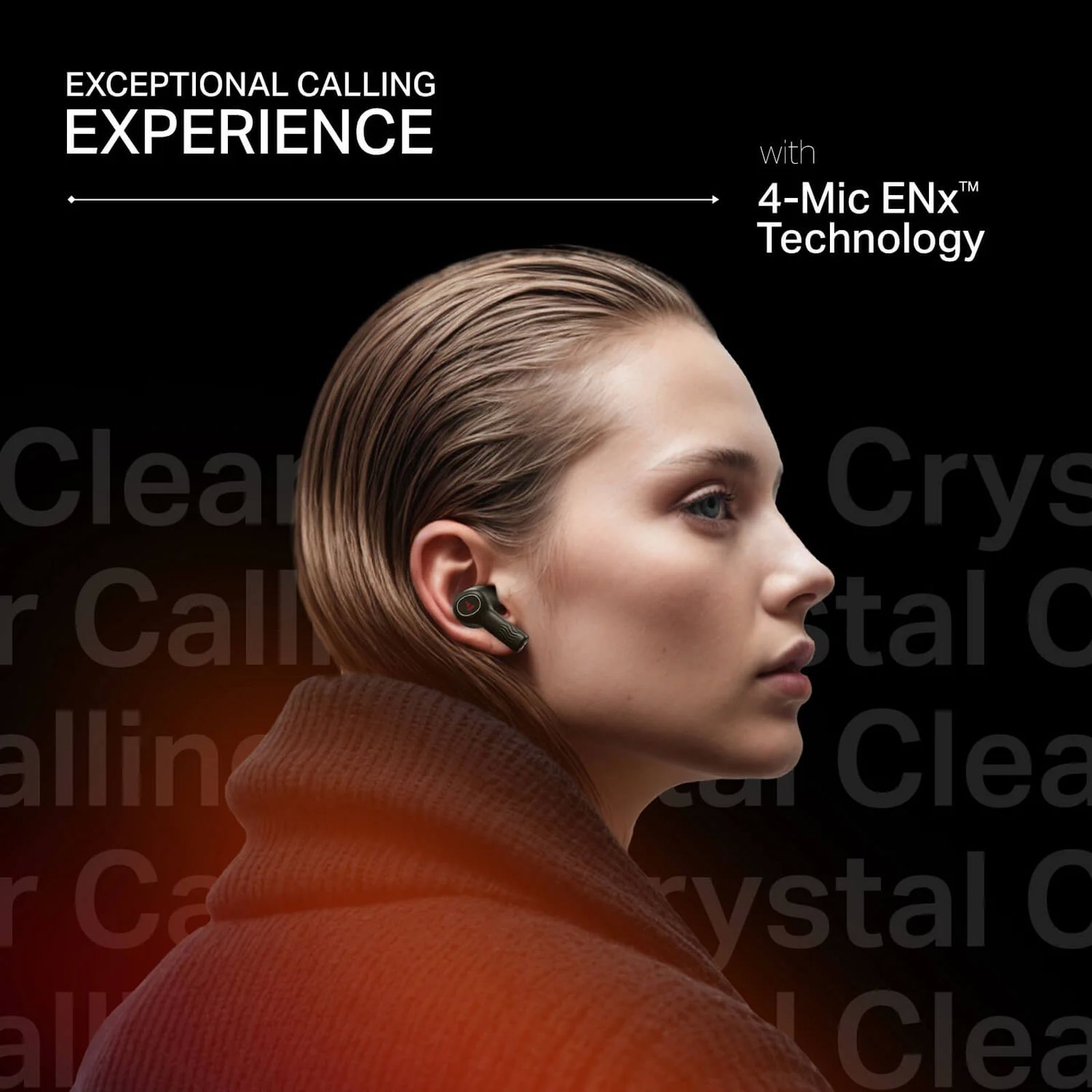 boAt Nirvana Crystl TWS Earbuds with Active Noise Cancellation (IPX4 Water Resistant, 60ms Low Latency, Blazing Red)_7