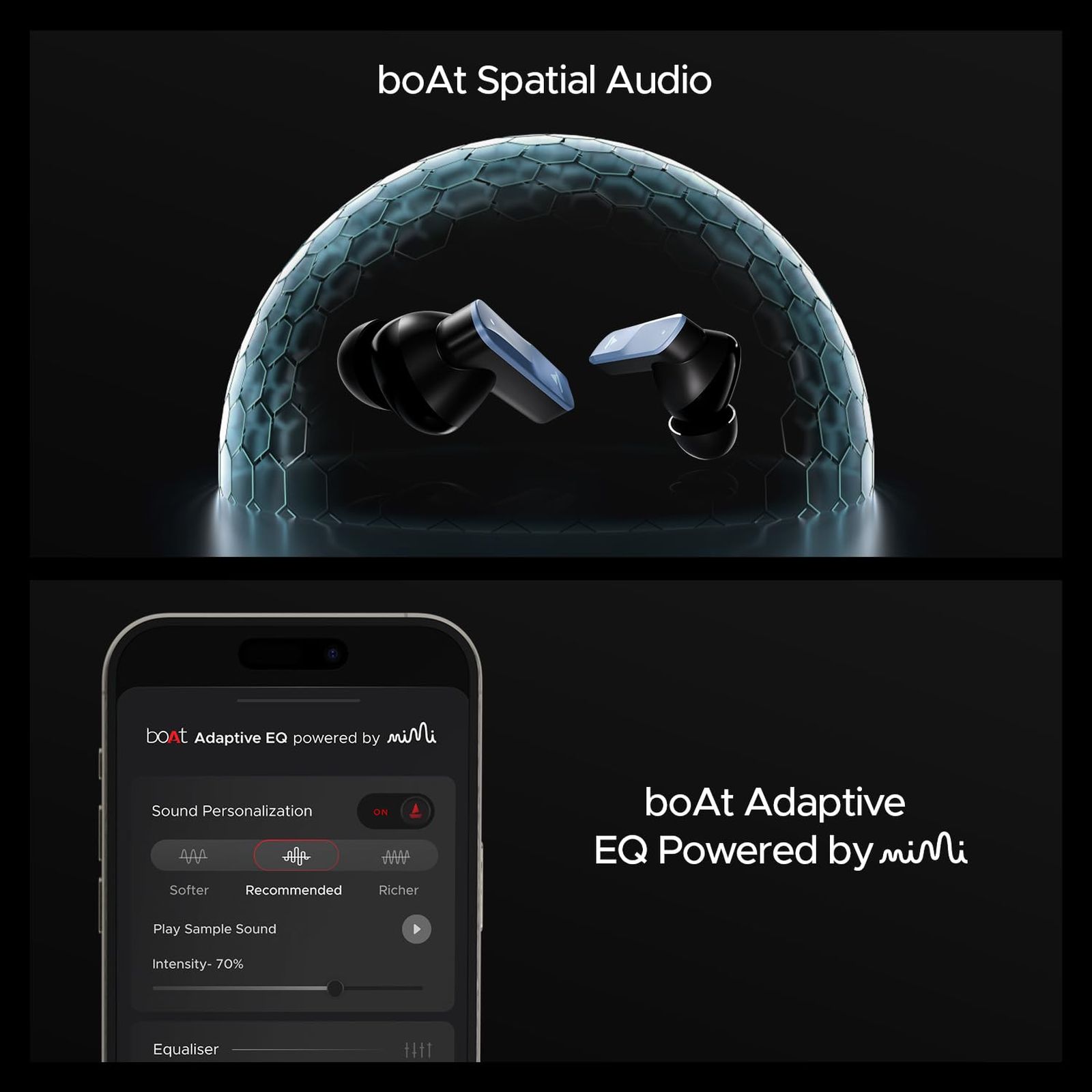 boAt Nirvana X TWS Earbuds with AI Noise Cancellation (IPX5 Water Resistant, Fast Charge, Mist Blue)_7