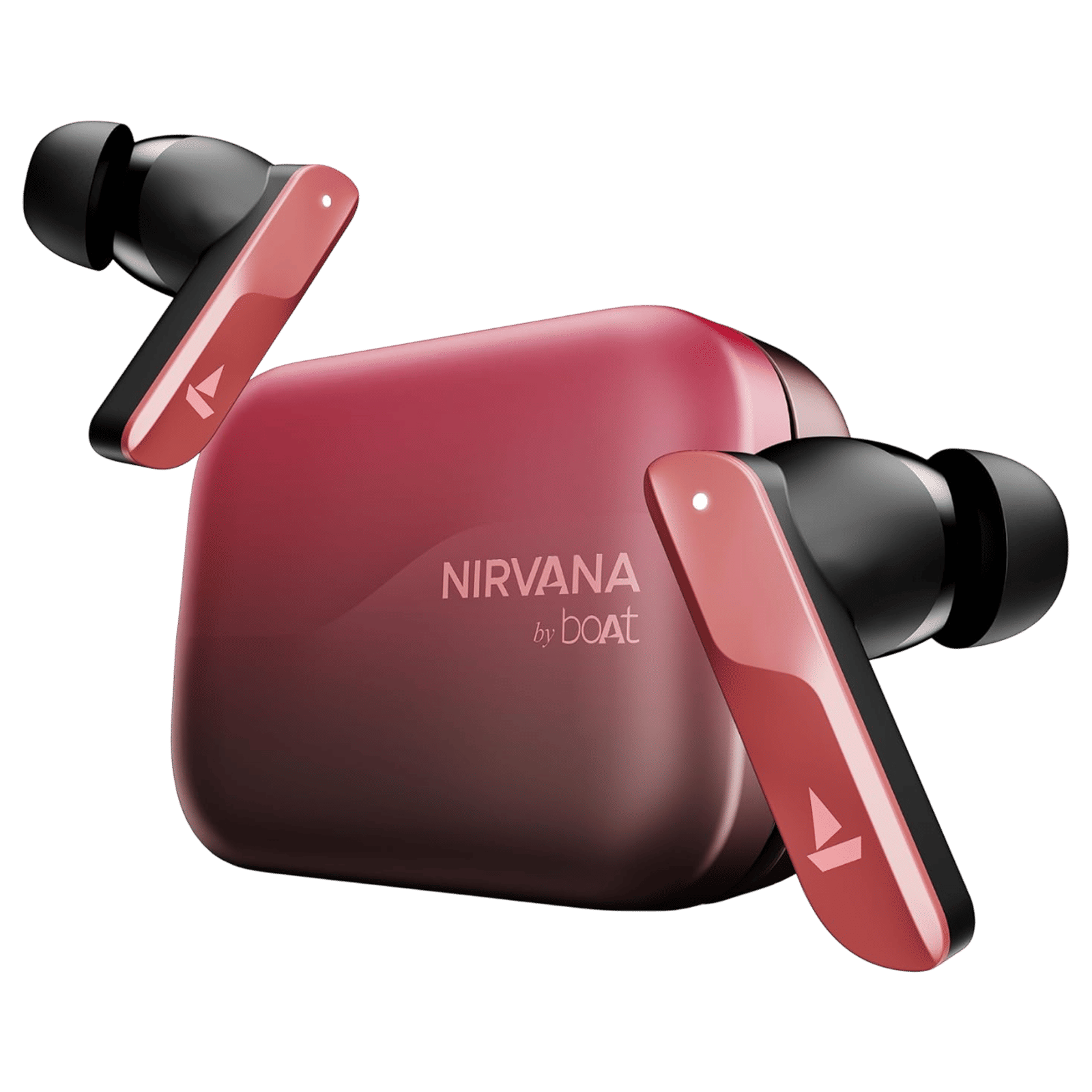 boAt Nirvana X TWS Earbuds with AI Noise Cancellation (IPX5 Water Resistant, Fast Charge, Galactic Red) boAt Nirvana X TWS Earbuds with AI Noise Cancellation (IPX5 Water Resistant, Fast Charge, Galactic Red)_1
