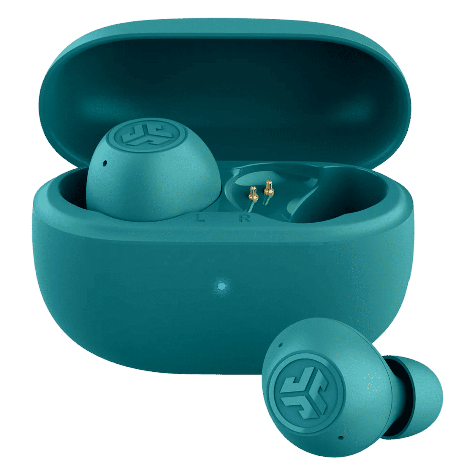 JLAB Go Pop ANC TWS Earbuds with Active Noise Cancellation (IP55 Sweat and Splashproof, Google Fast Pair, Teal)_1