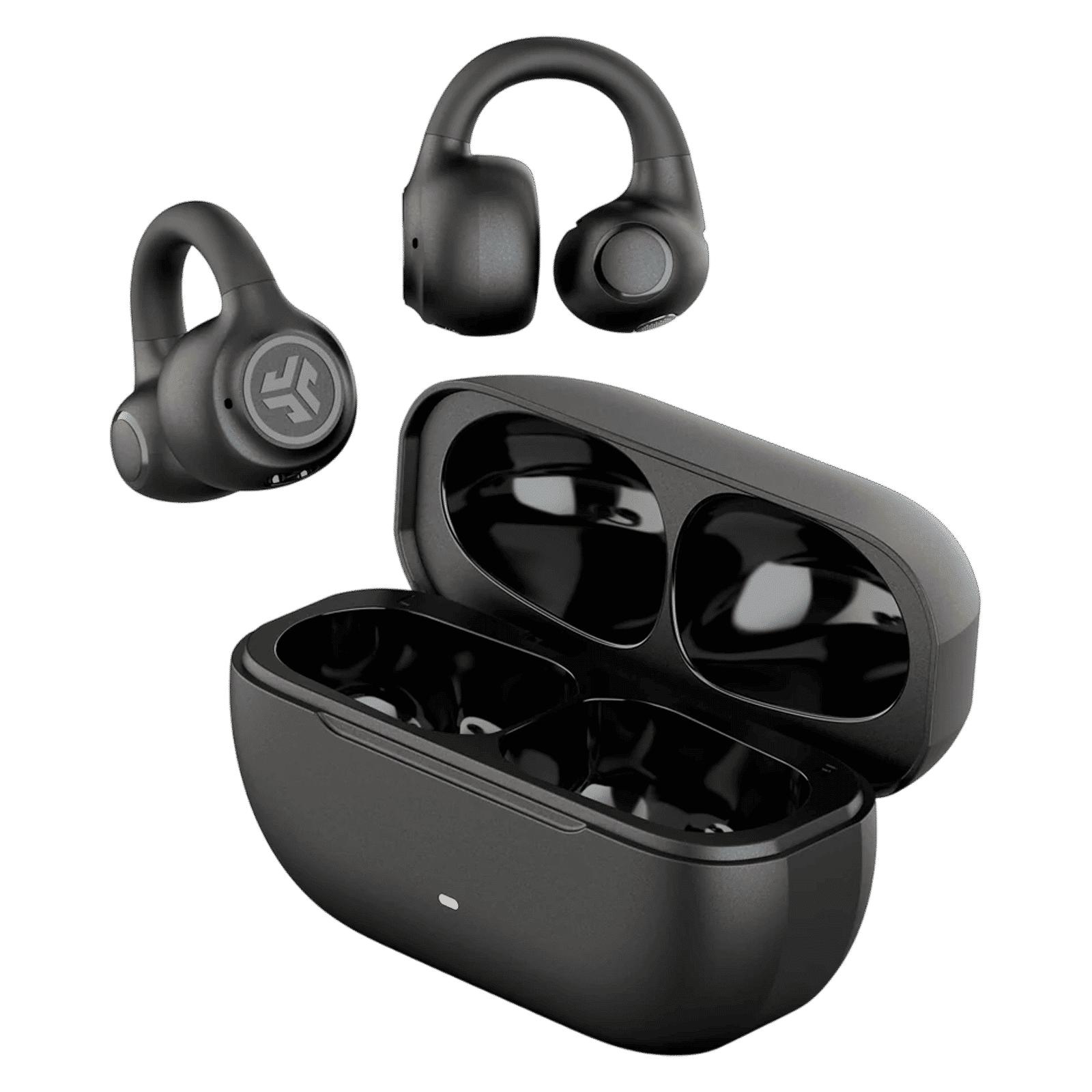 JLAB Flex Open TWS Earbuds with Active Noise Cancellation (IPX4 Splashproof, Google Fast Pair, Black) JLAB Flex Open TWS Earbuds with Active Noise Cancellation (IPX4 Splashproof, Google Fast Pair, Black)_3