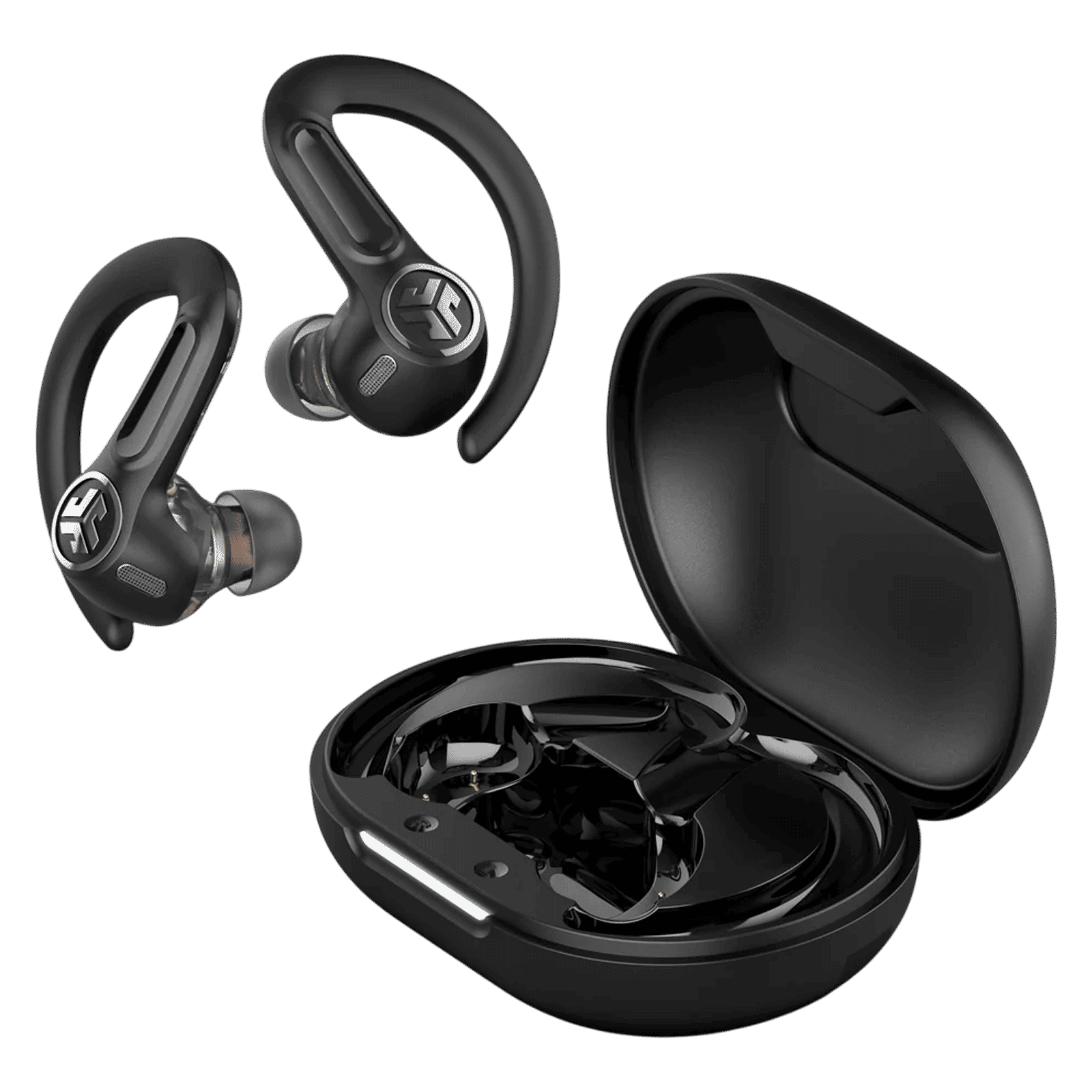 JLAB Epic Sport ANC 3 TWS Earbuds with Hybrid Active Noise Cancellation (IP66 Sweatproof, LDAC Audio, Black)_4
