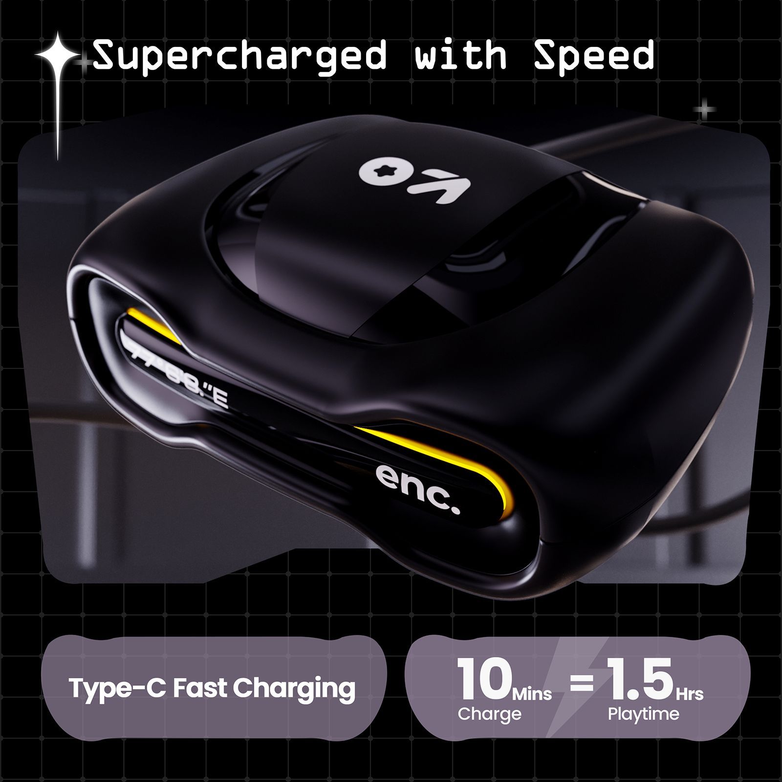 GOBOULT (formerly Boult) Ember TWS Earbuds with Environmental Noise Cancellation (IPX5 Water Resistant, Fast Charging, Black) GOBOULT (formerly Boult) Ember TWS Earbuds with Environmental Noise Cancellation (IPX5 Water Resistant, Fast Charging, Black)_14