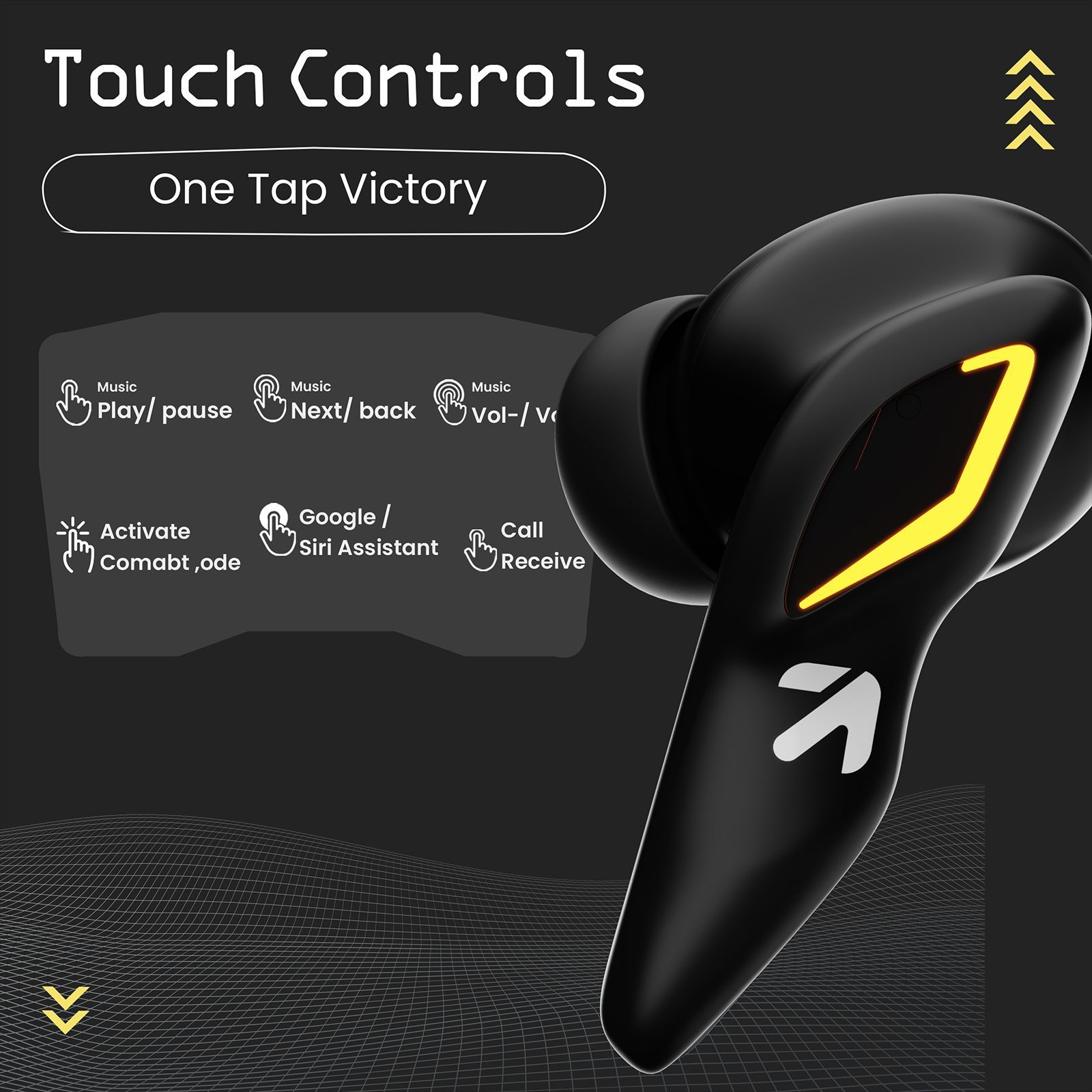 GOBOULT (formerly Boult) Ember TWS Earbuds with Environmental Noise Cancellation (IPX5 Water Resistant, Fast Charging, Black) GOBOULT (formerly Boult) Ember TWS Earbuds with Environmental Noise Cancellation (IPX5 Water Resistant, Fast Charging, Black)_20