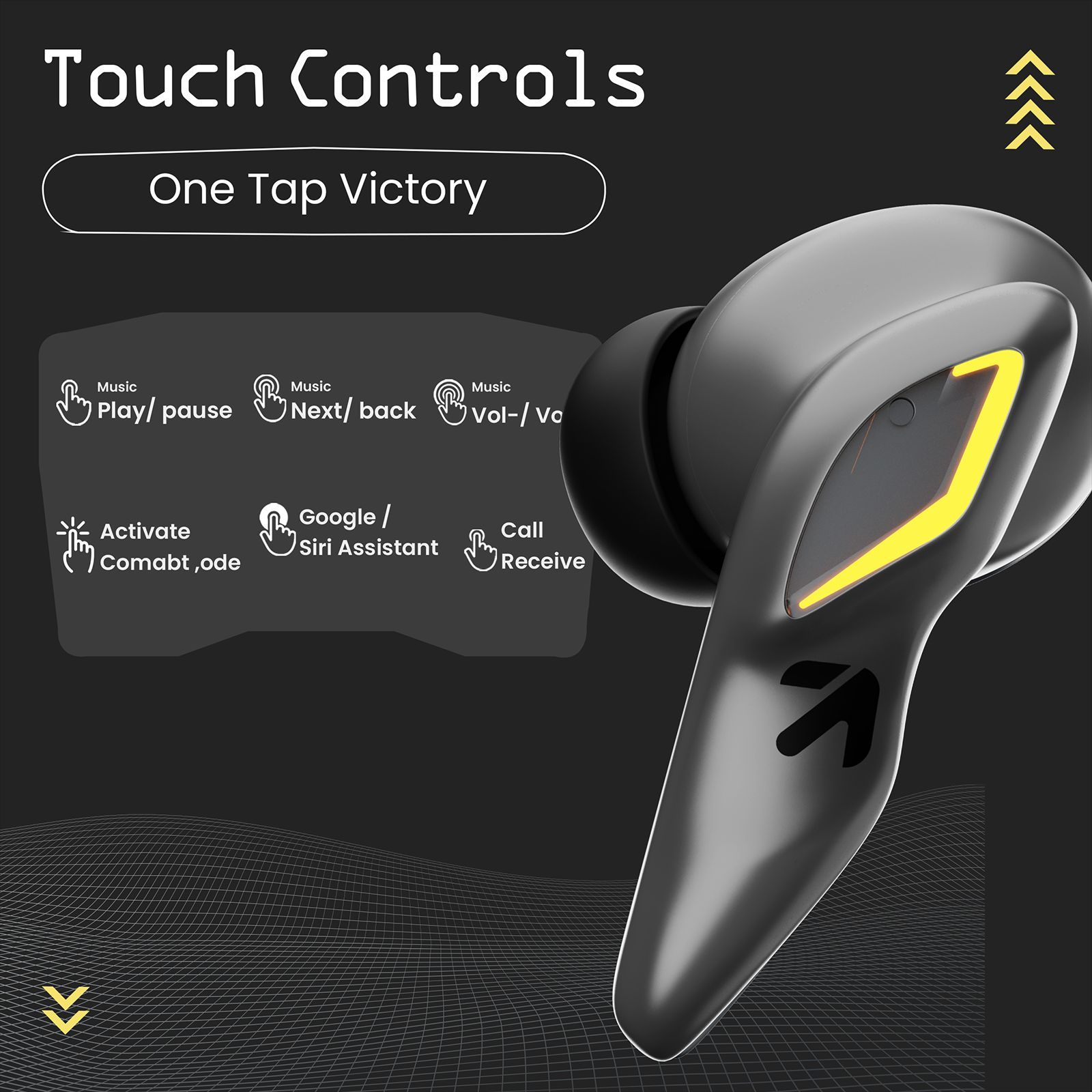 GOBOULT (formerly Boult) Ember TWS Earbuds with Environmental Noise Cancellation (IPX5 Water Resistant, Fast Charging, Smoky)_14